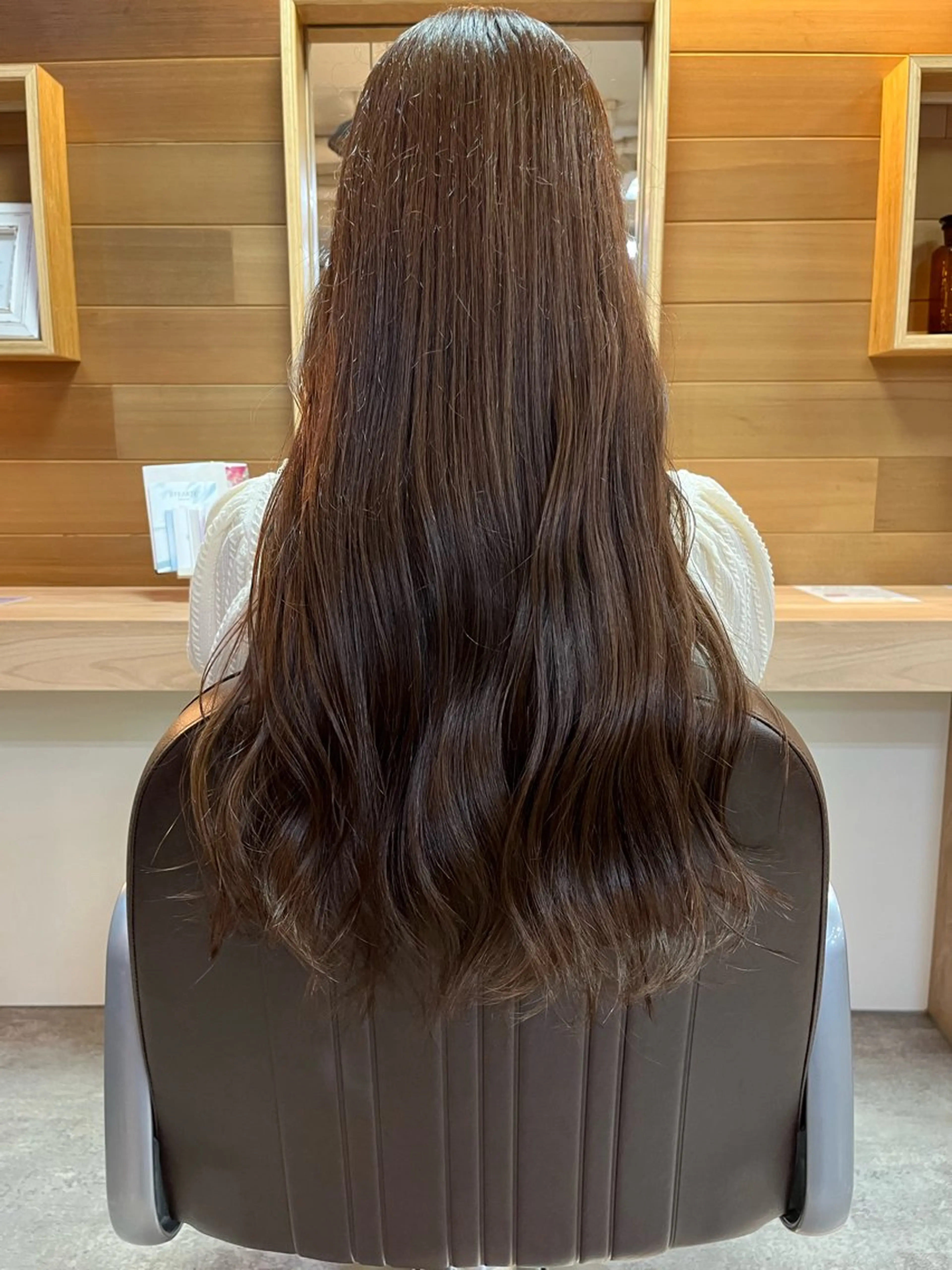 ロング カラー ベージュカラー CUEON./栁沼 光希のヘアスタイル