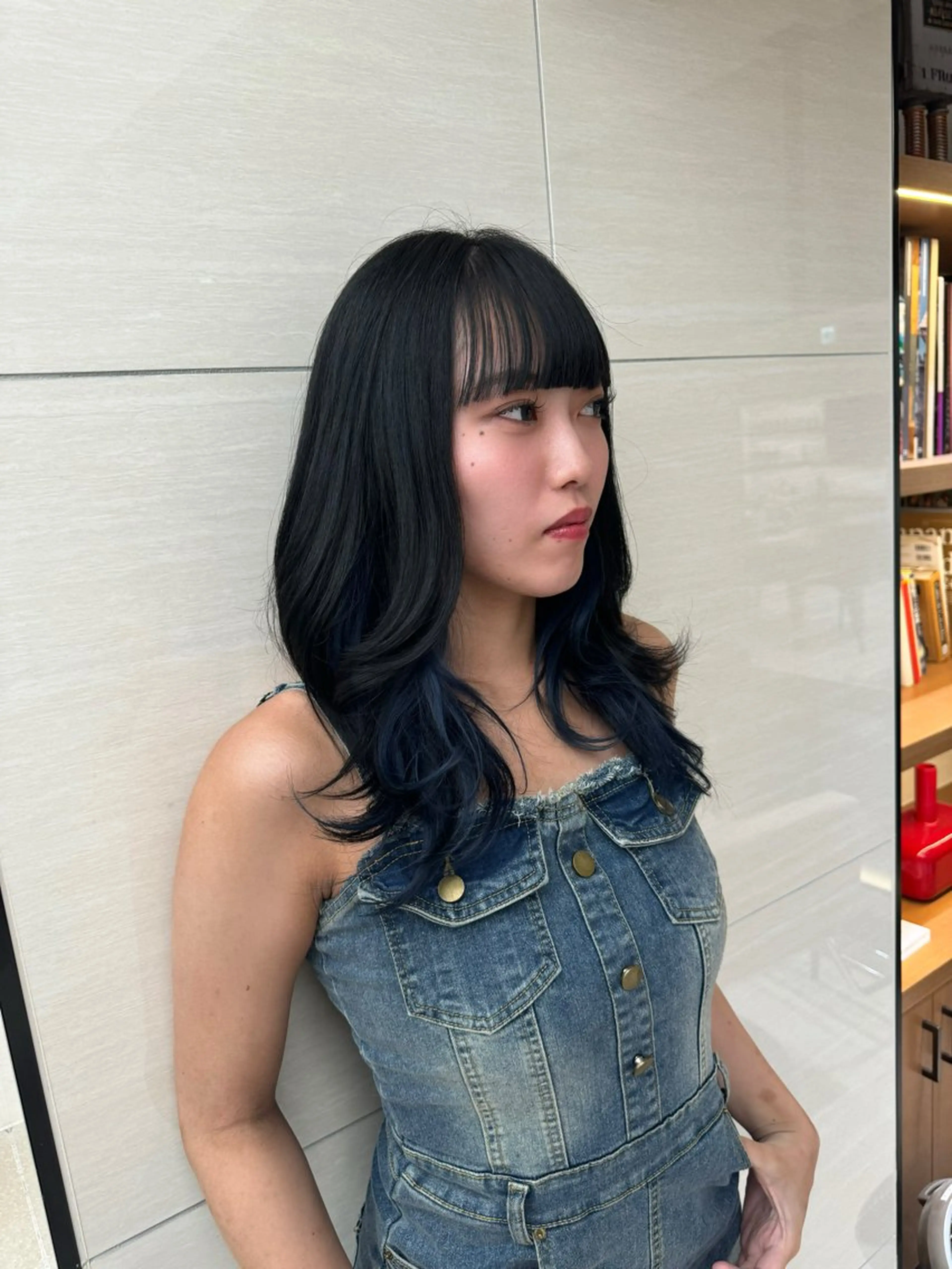 カット➕ケアカラーの写真