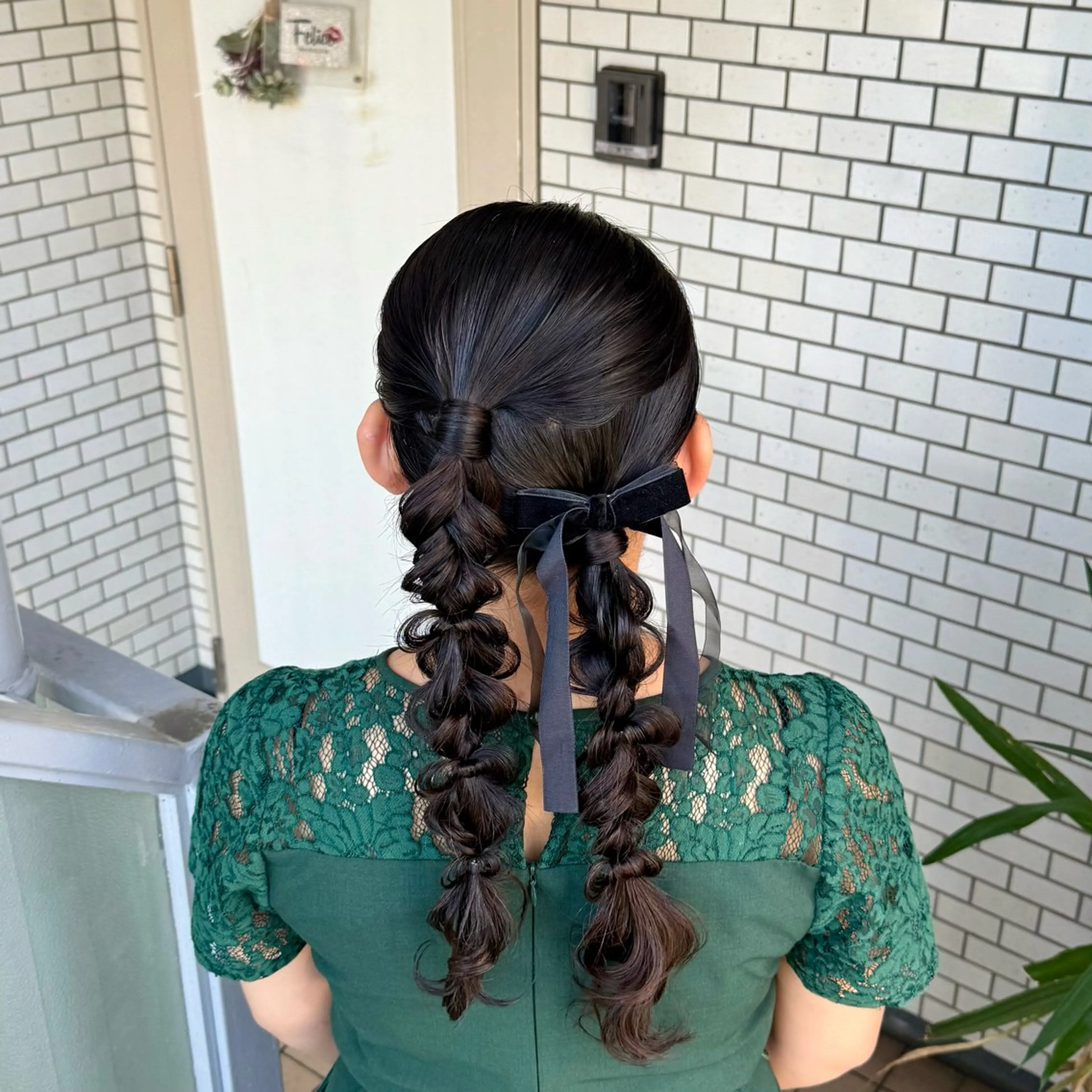 ロング ヘアアレンジ 成人式 ハーフアップ 結婚式・ブライダル 卒業式のヘアスタイル ヘアセット 褒められヘアメイク /‎ボブ女子🐶みおのヘアスタイル