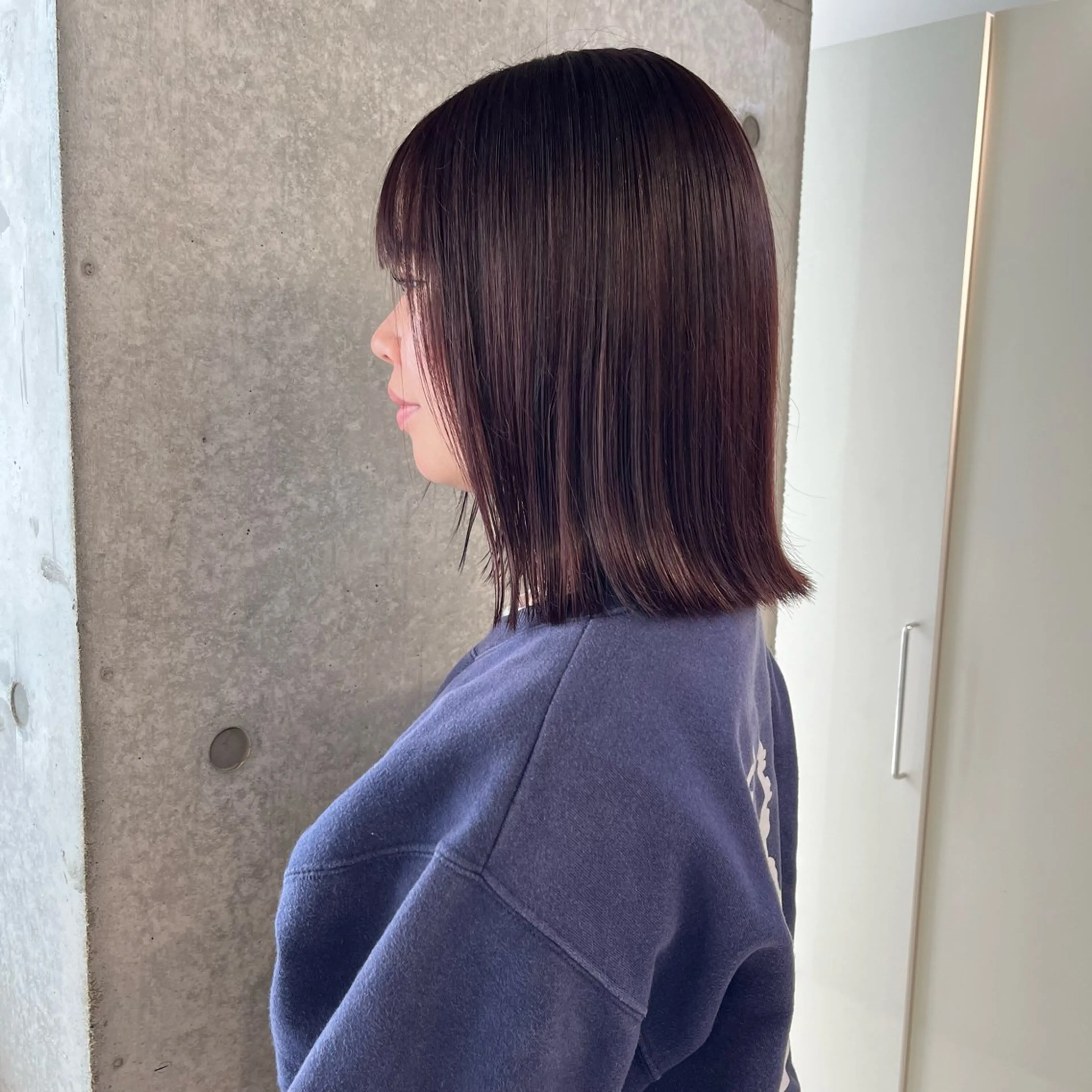 ショート カラー ブリーチ ブリーチなしカラー レッドカラー トリートメント ヘアカラー トリートメント Miyu🎀レイヤー ／透明感カラー🪽のヘアスタイル