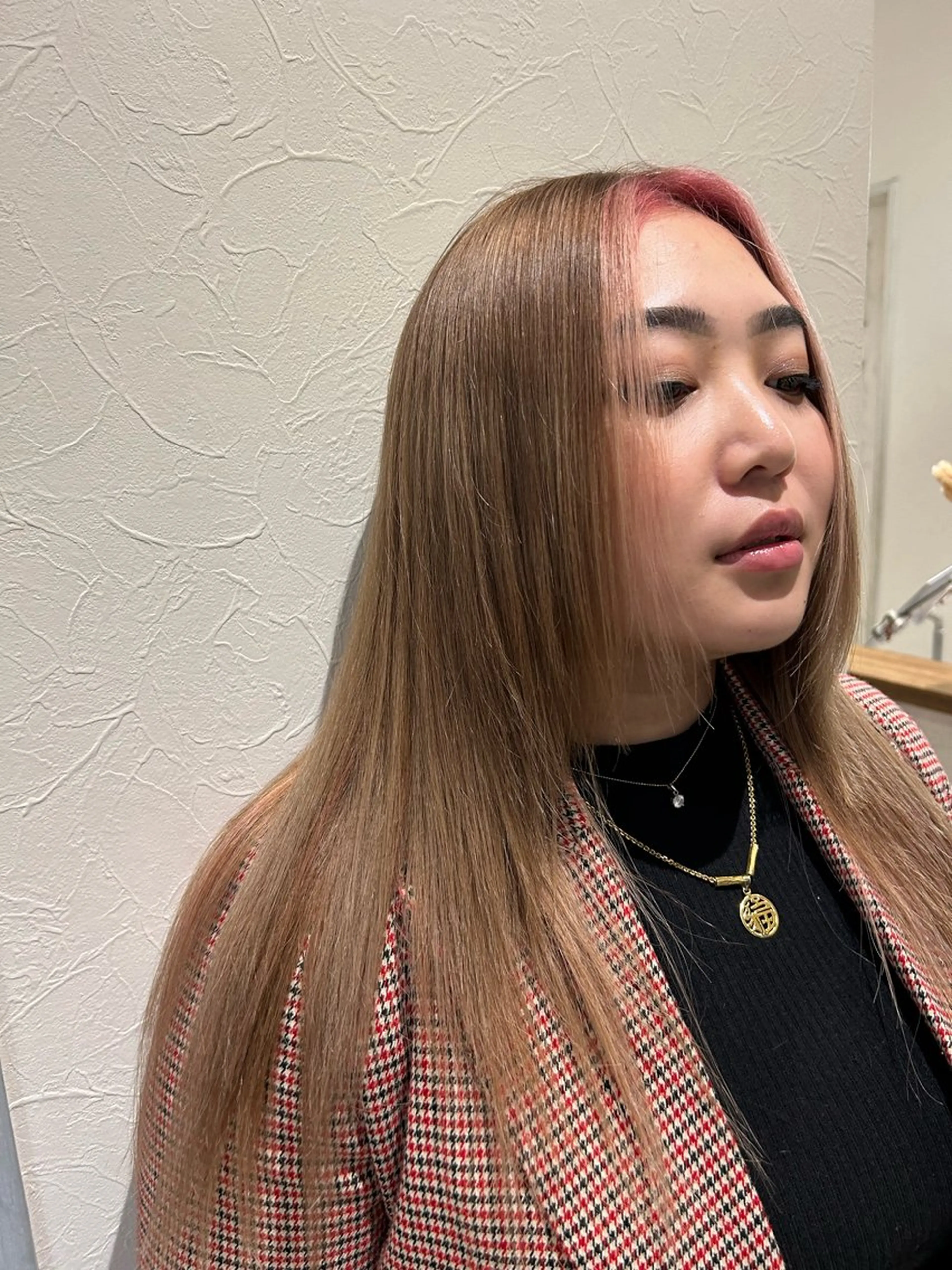 カラー ピンクカラー beat立川店所属・Julia🖤 🌬️🩵のヘアスタイル