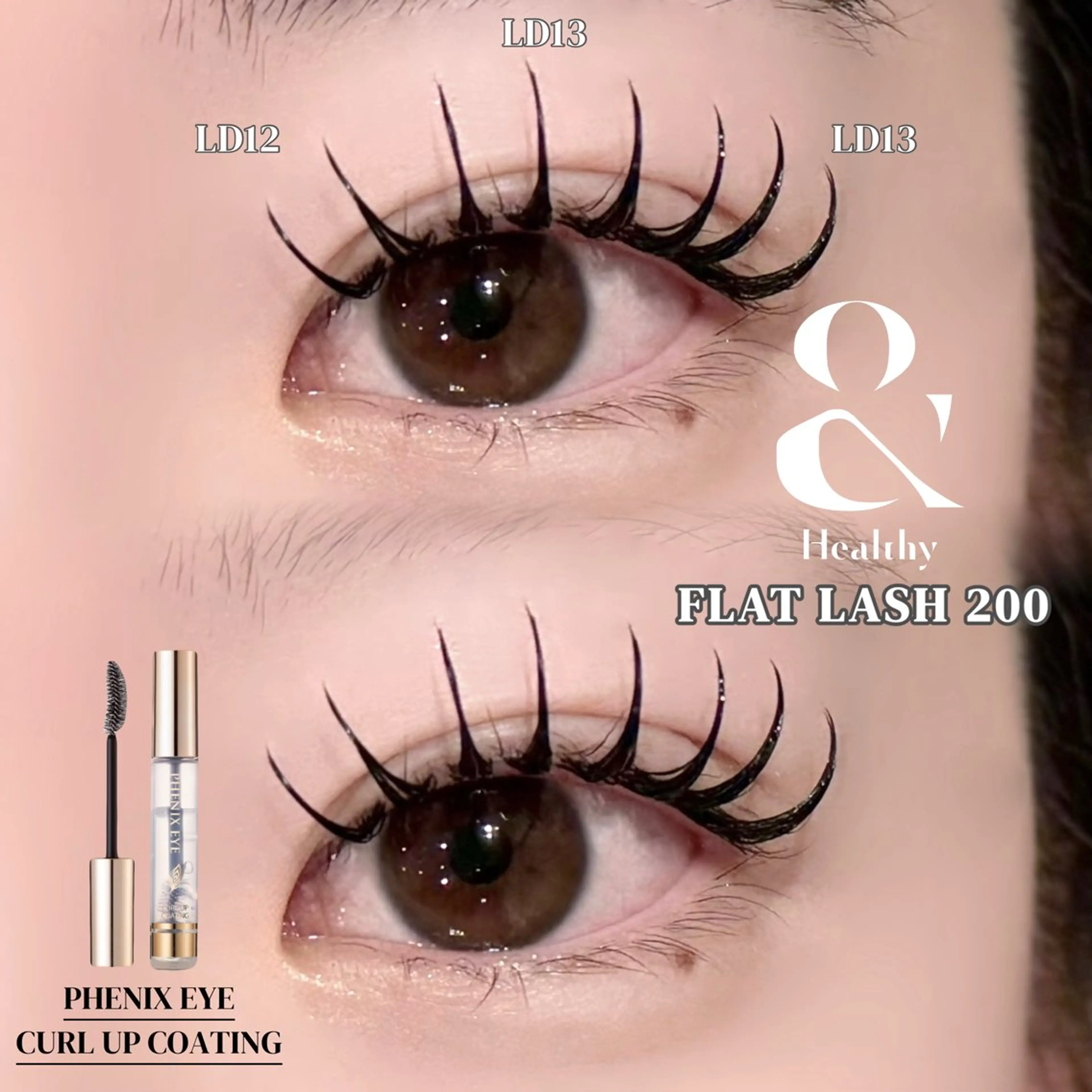 マツエク・マツパ 束感まつ毛 Dカール フラットラッシュ マツエク ＊OLIVIA池袋 ＊長友のマツエク・マツパデザイン