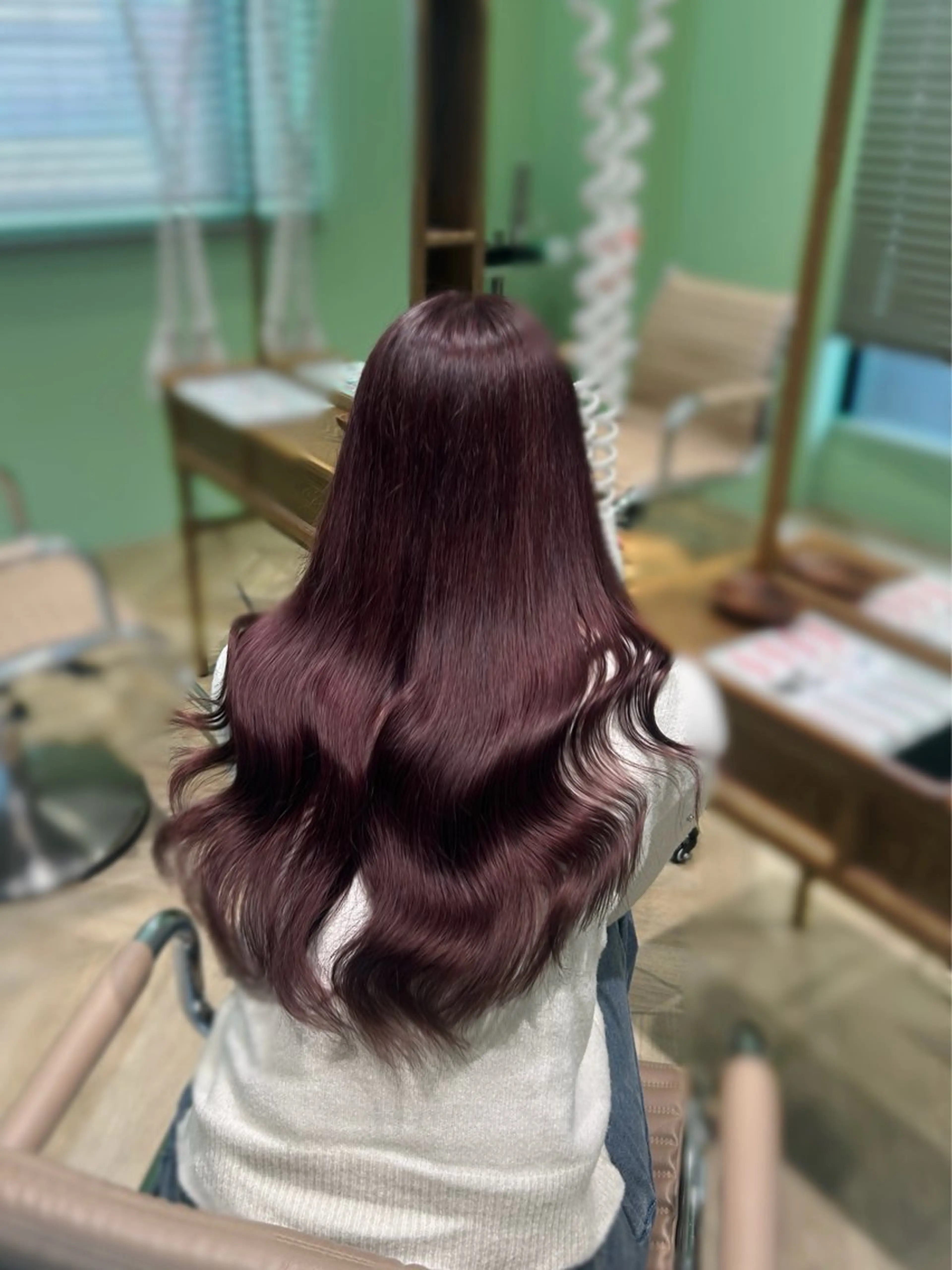 カラー ヘアカラー 💖韓国ヘア/ハイト ーン💖mikotoのヘアスタイル