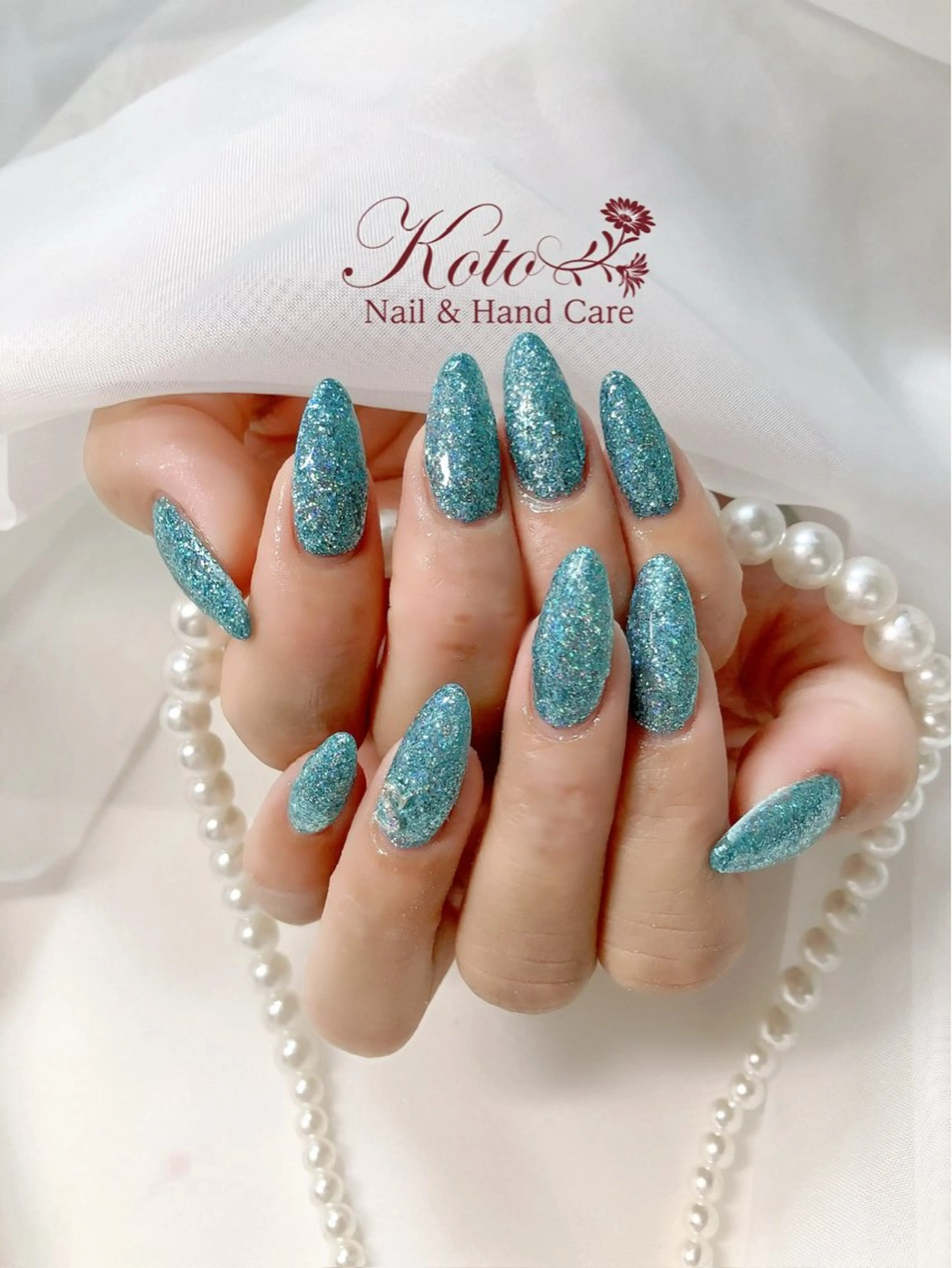 ネイル 長さ出し ジェルネイル 持ち込み ニュアンスネイル 赤色 ハンドネイル Nail Salon KOTOのネイルデザイン