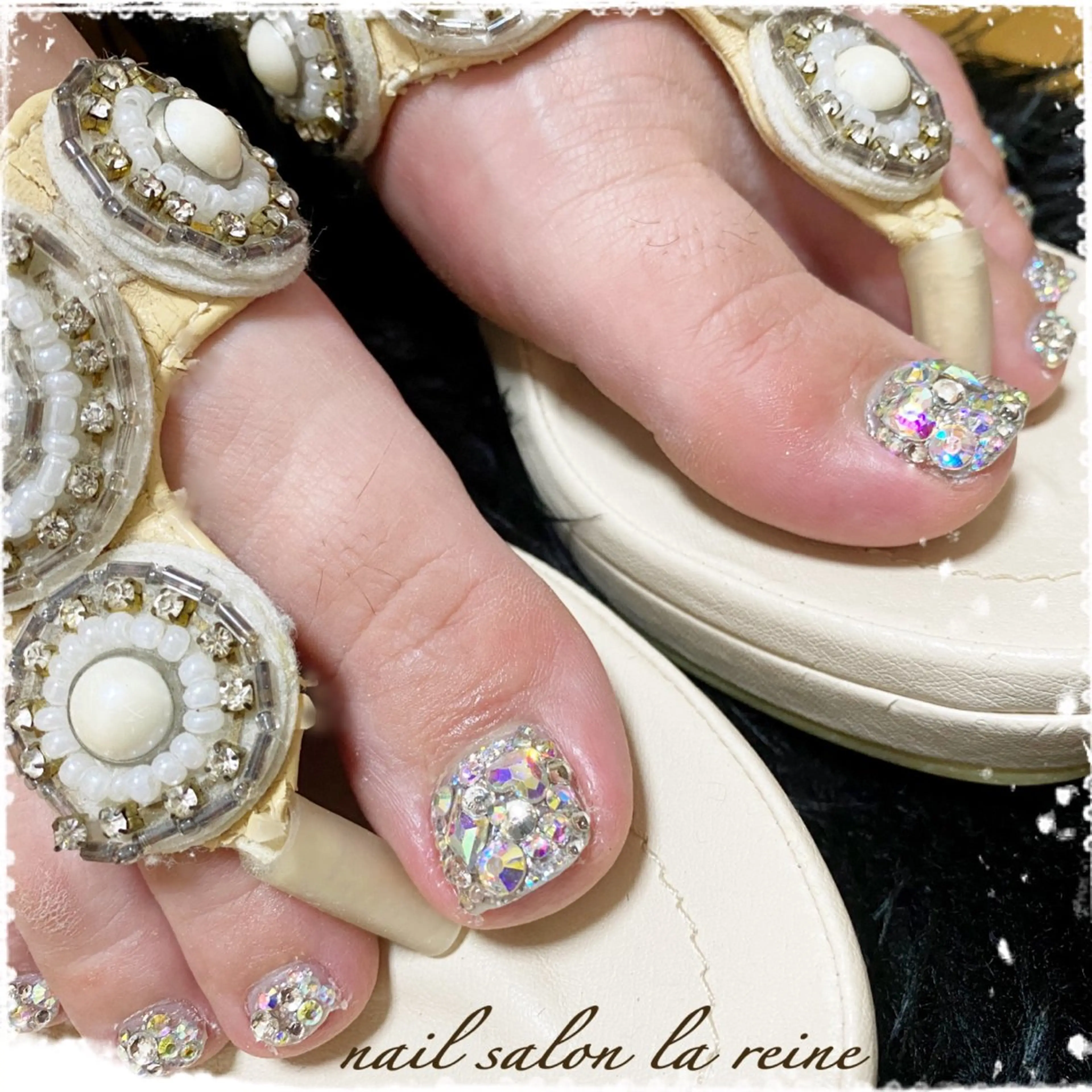 ネイル フットネイル nail salon  la reine所属・nail salon la reineのネイルデザイン