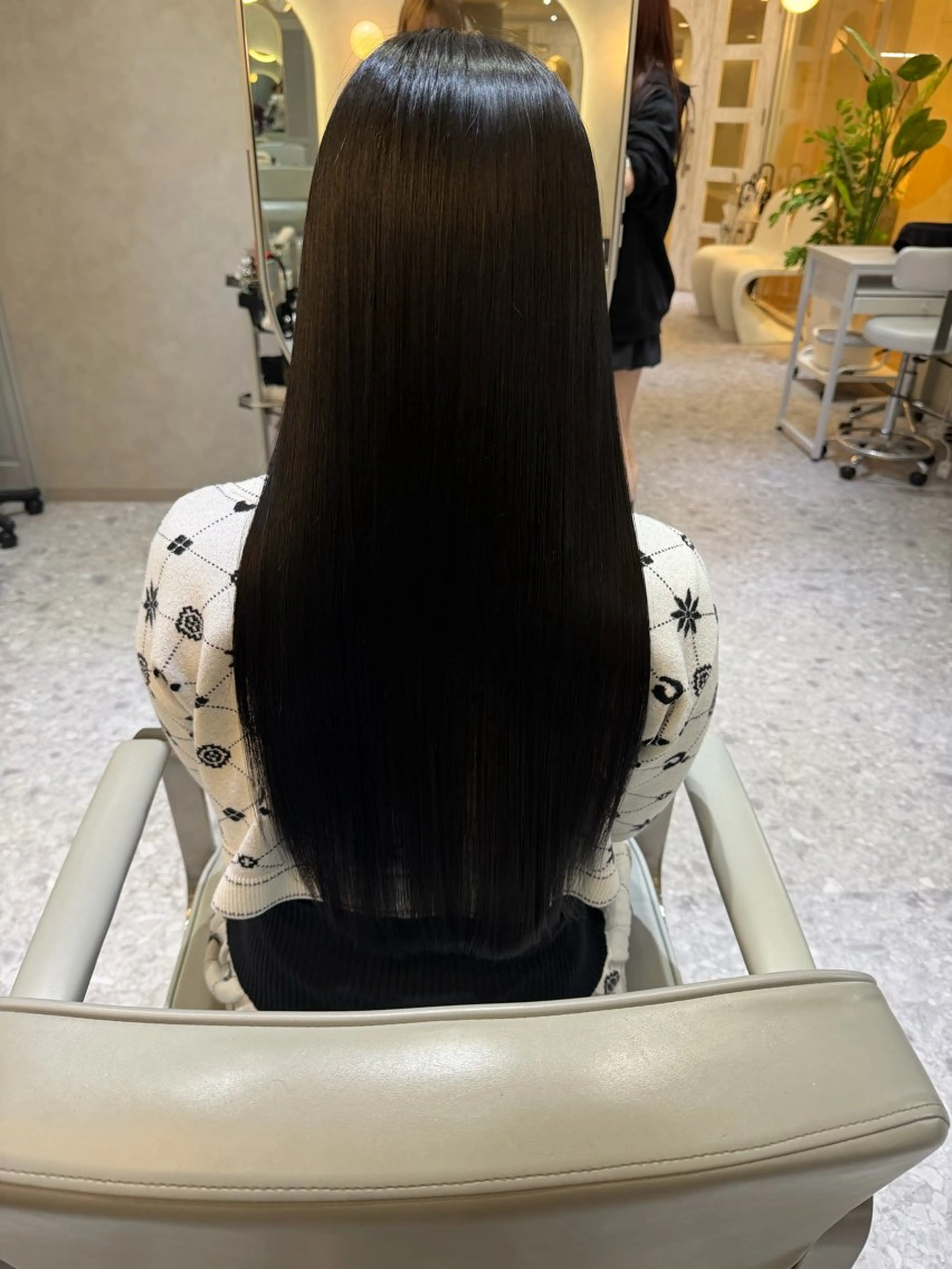 ロング カラー ヘアカラー トリートメント 🎀髪質改善/艶髪/ 艶カラー🎀浅田涼風のヘアスタイル