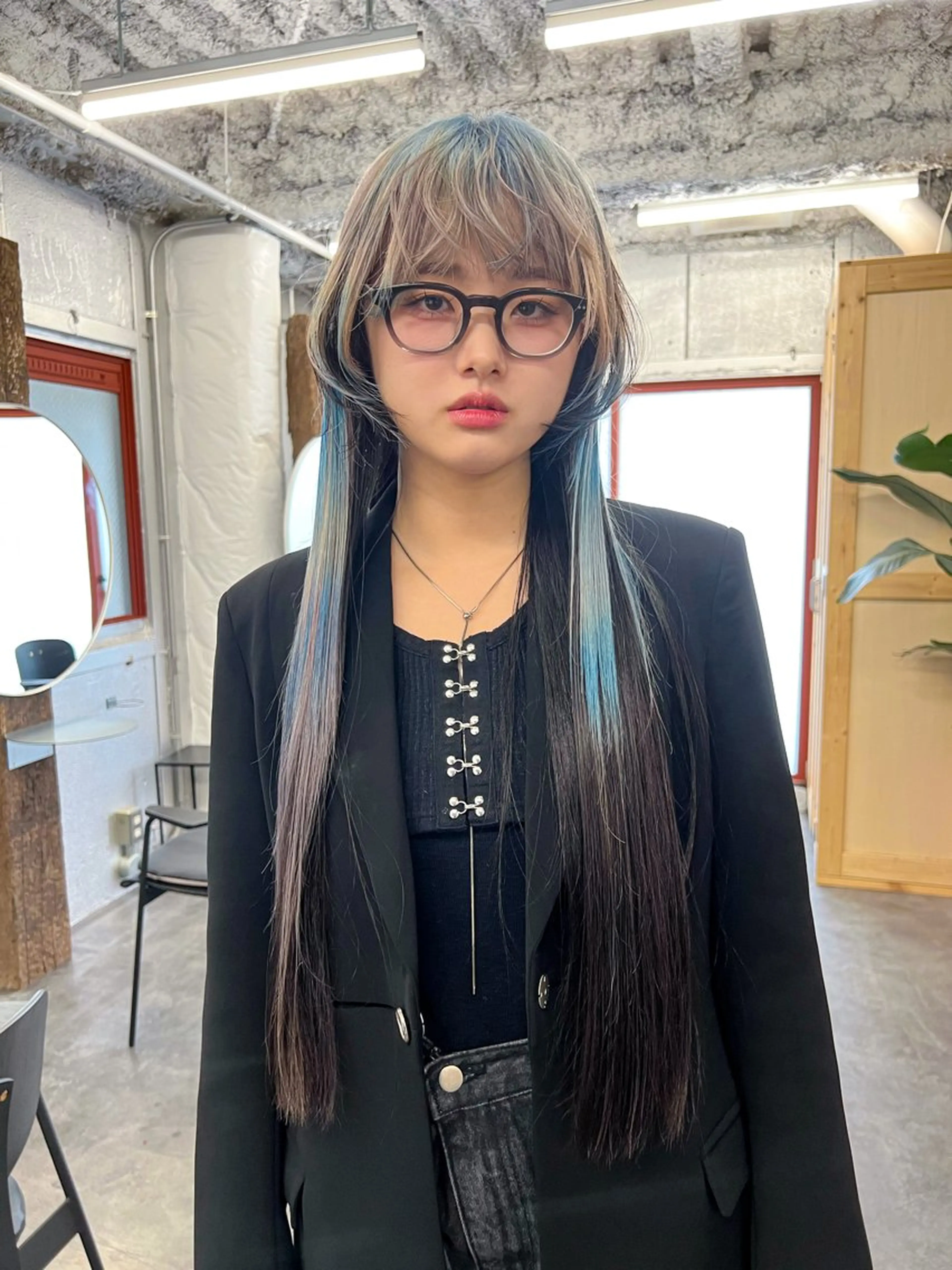 ロング カラー ハイトーン/デザイン /ひさやのヘアスタイル