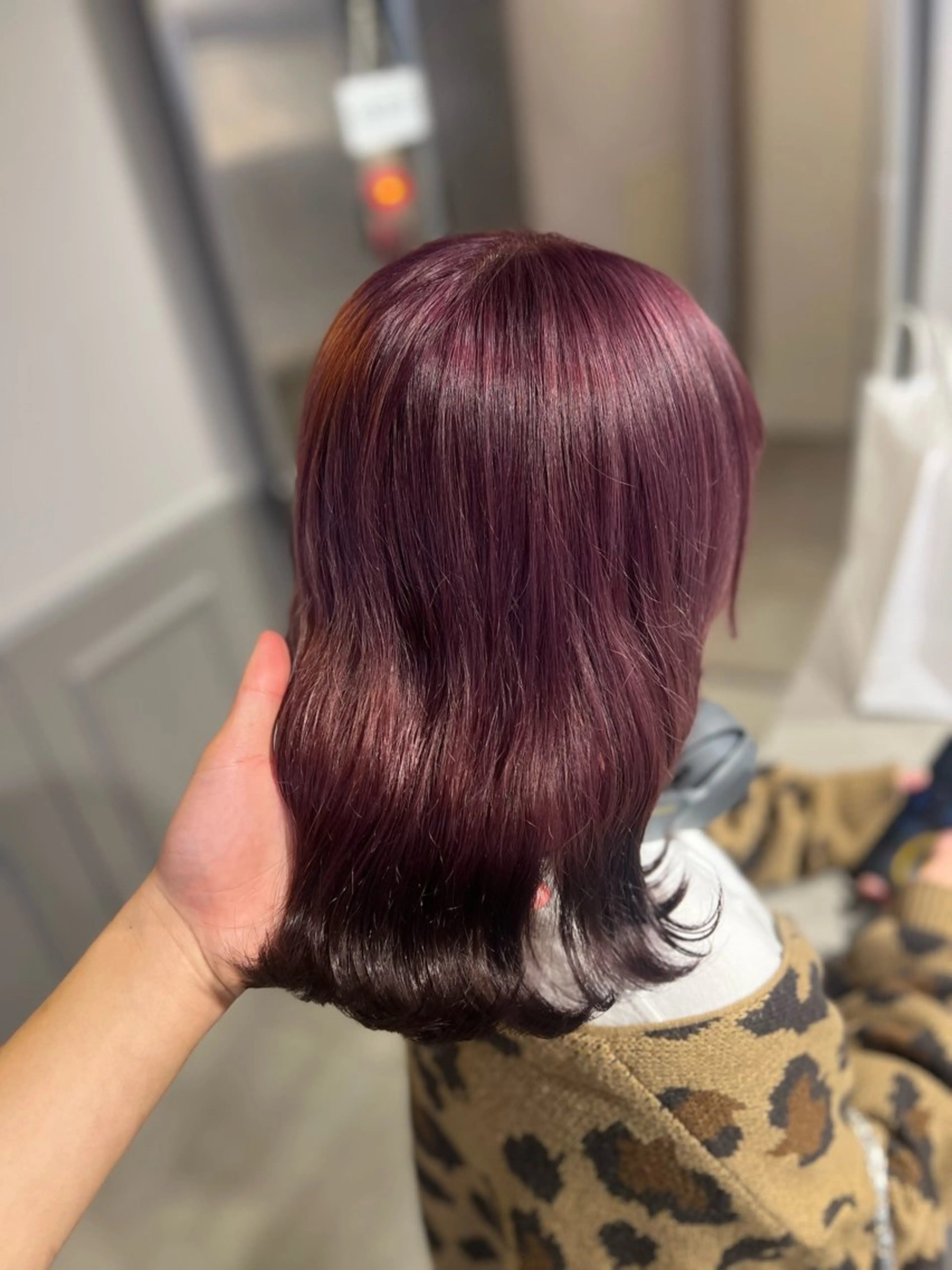 ロング カラー カット ヘアカラー 韓国レイヤーカット /REIのヘアスタイル