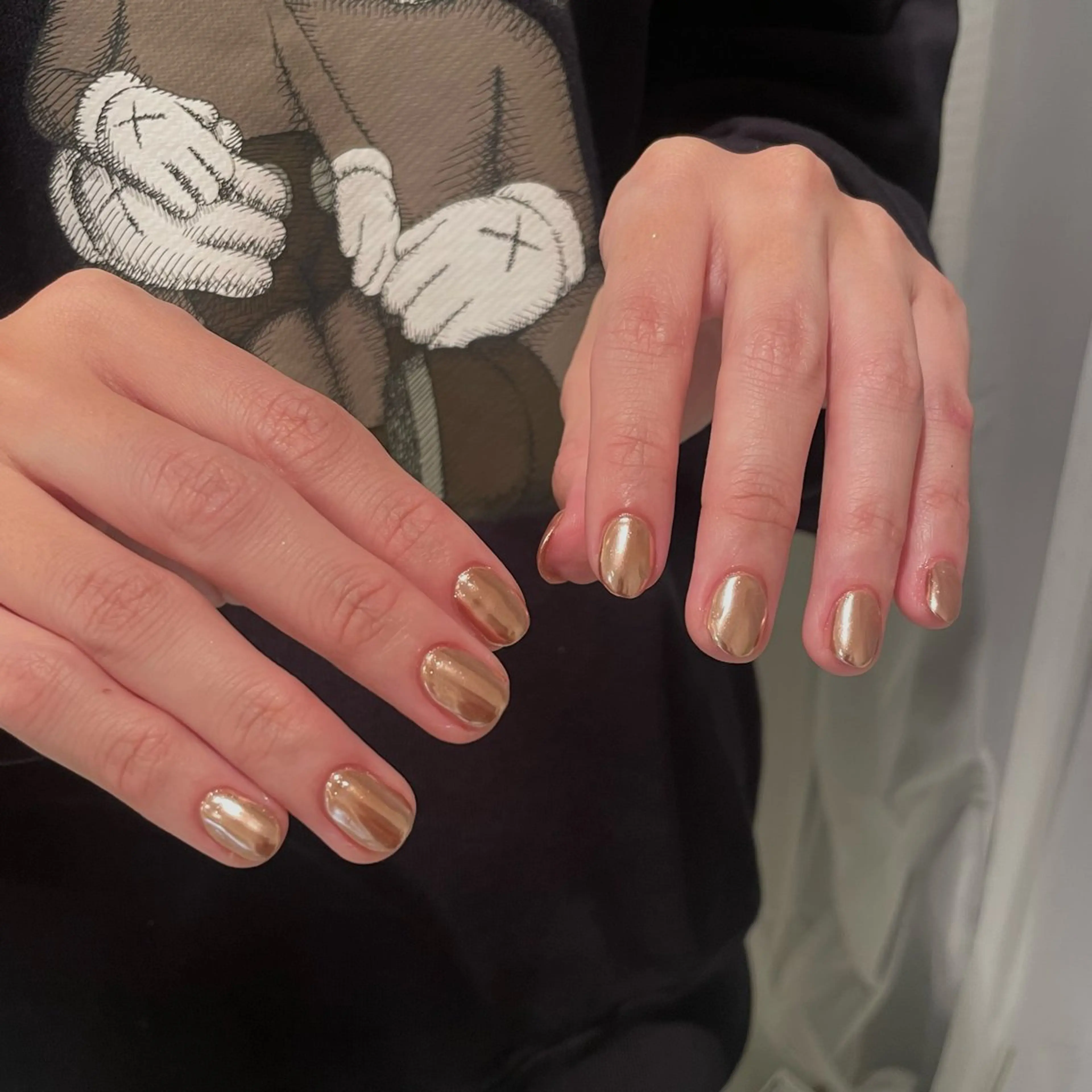 ネイル フラッシュネイル マグネットネイル ミラーネイル petit所属・Saaya🫧 _petitのネイルデザイン