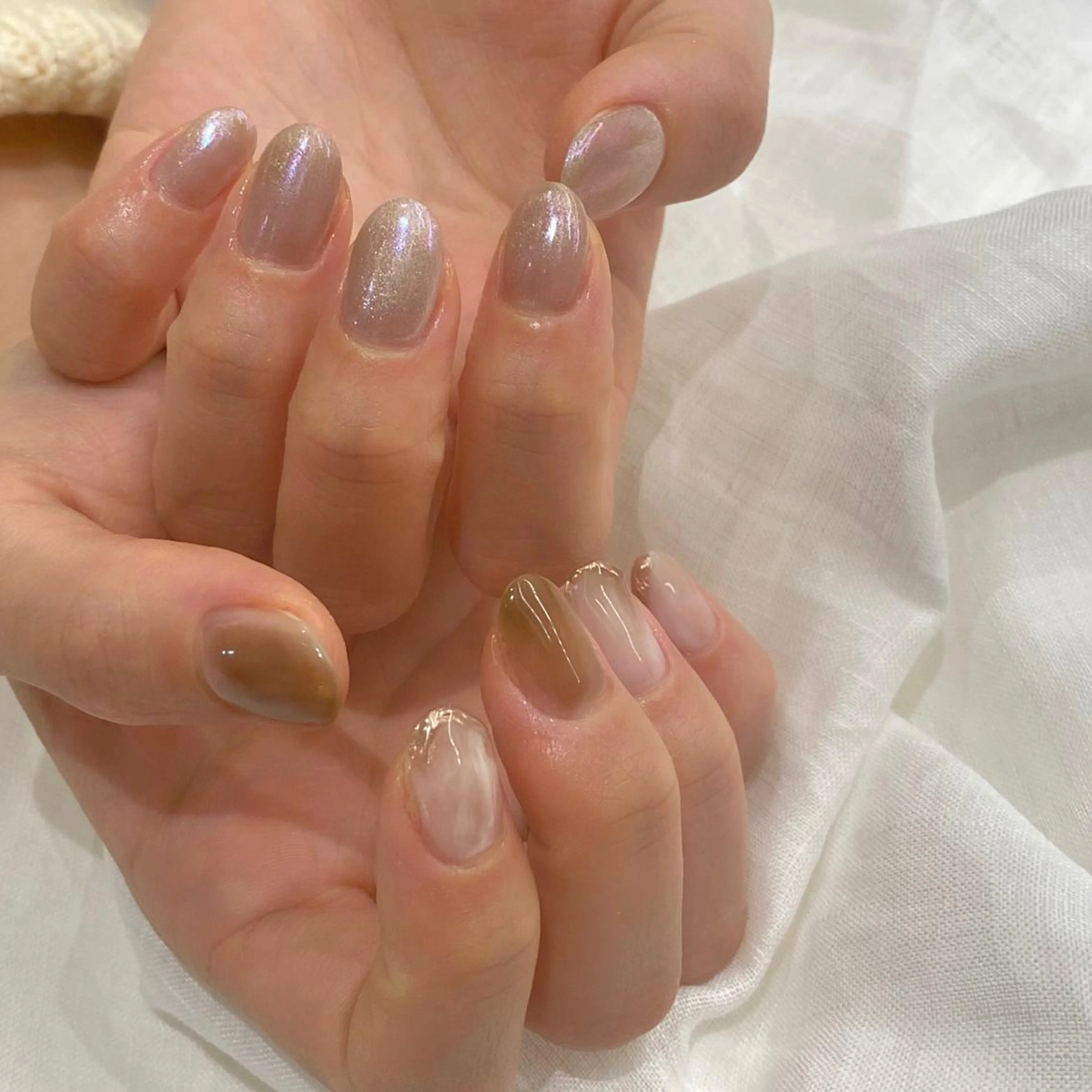 ネイル ハンドネイル Yuriko Omi パラジェル/渋谷のネイルデザイン