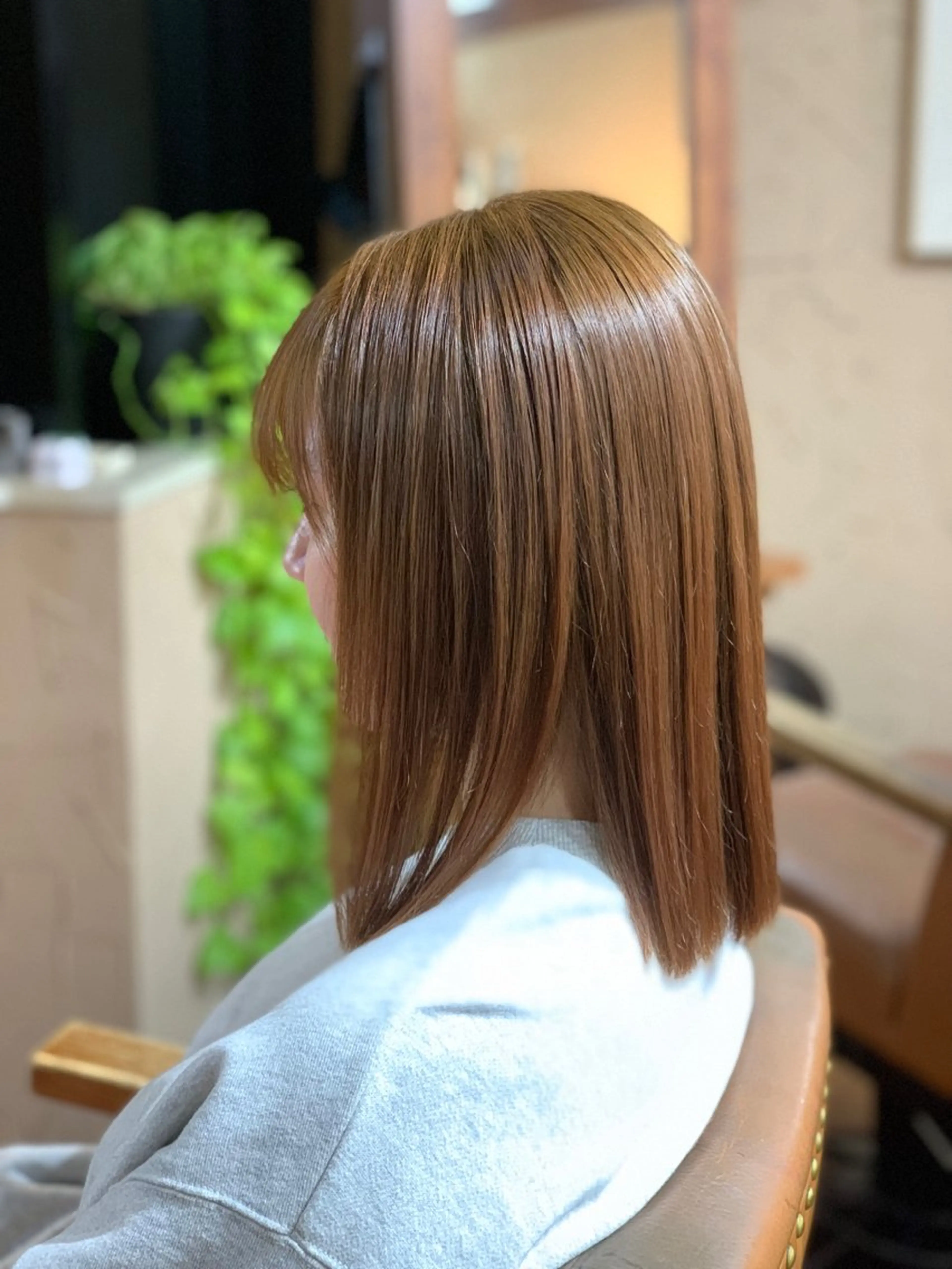 ミディアム 武田尚子🌸 自然に仕上がる矯正のヘアスタイル