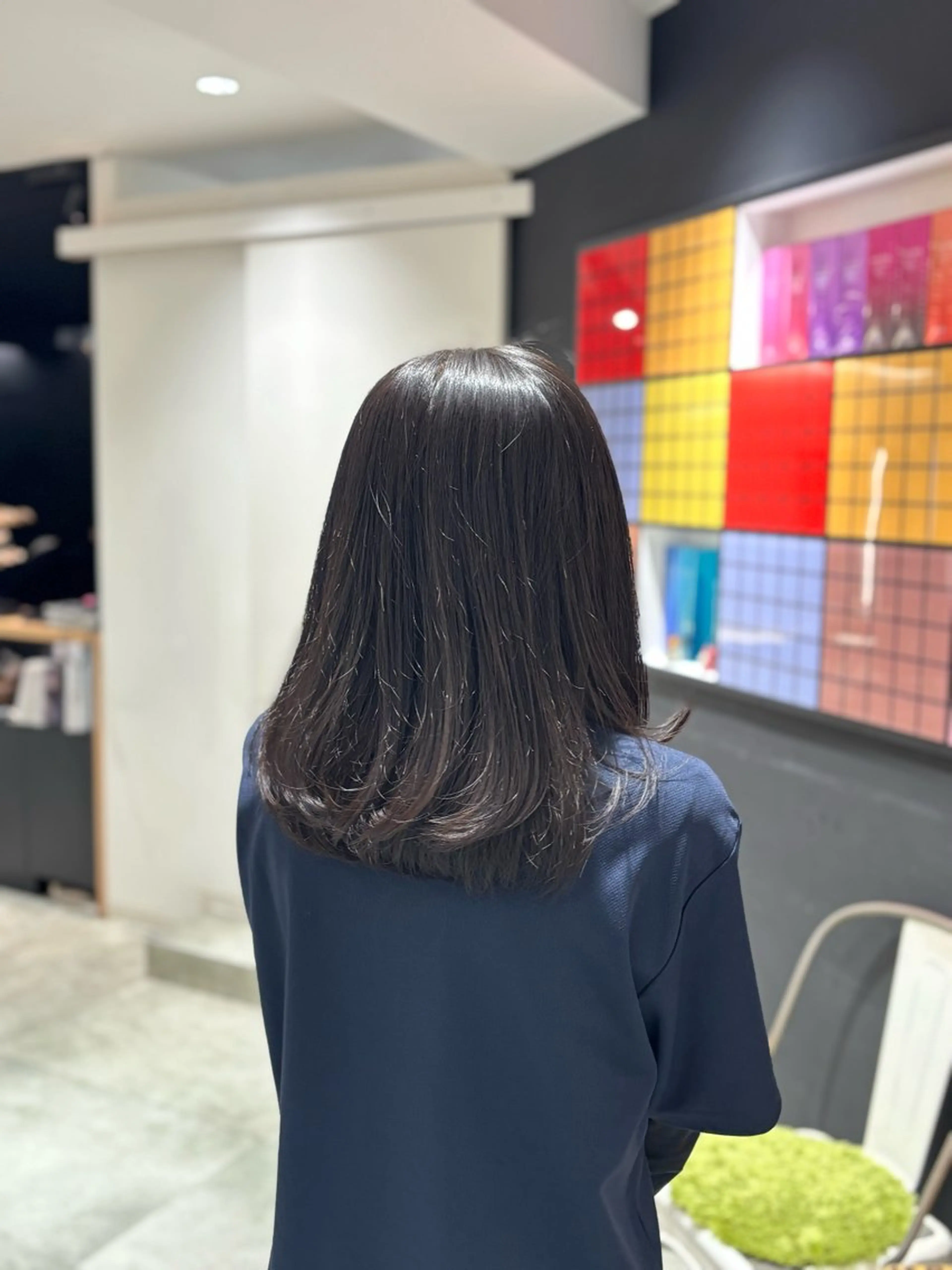 ミディアム 菅原 佑月のヘアスタイル