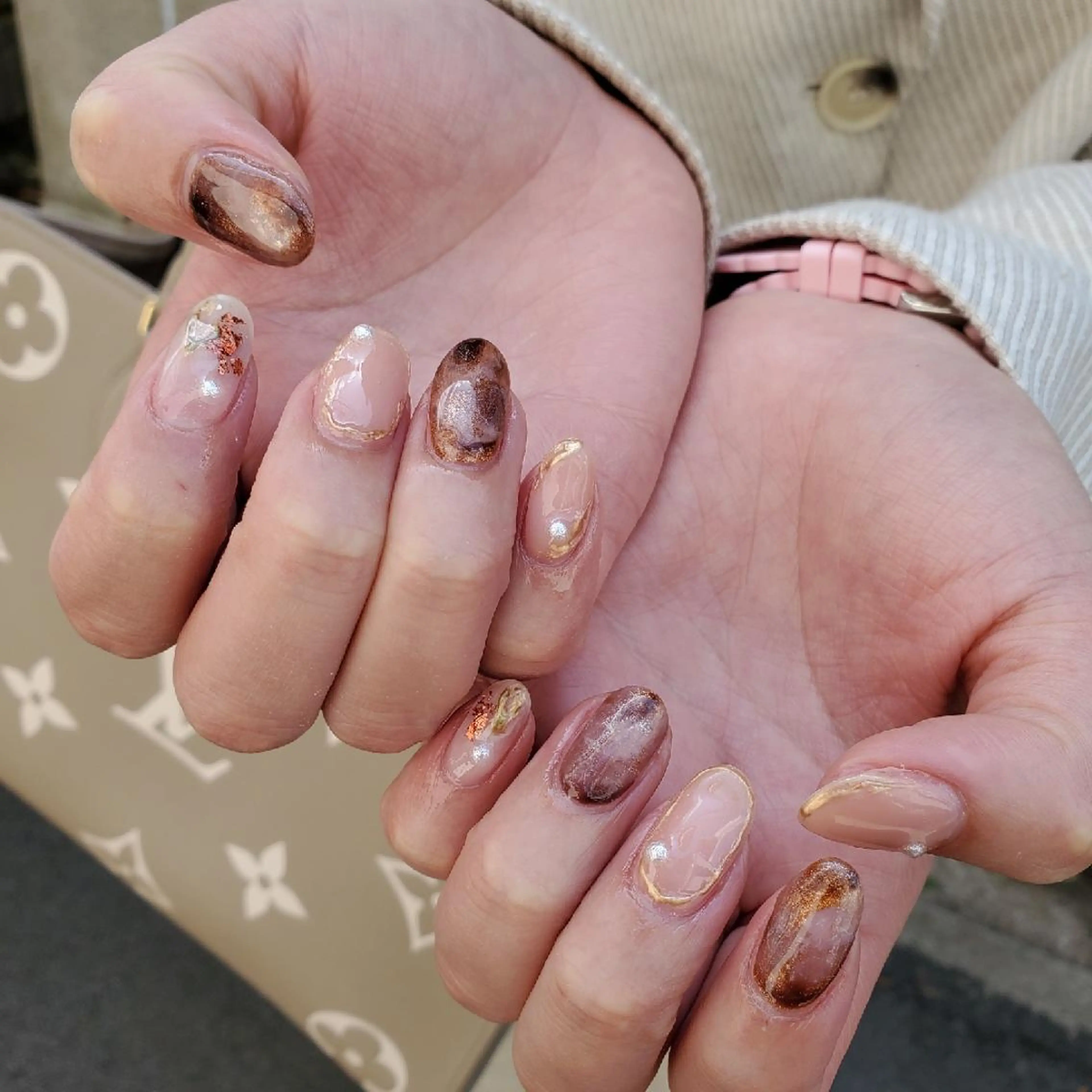 ネイル ハンドネイル 店長 佐藤のネイルデザイン