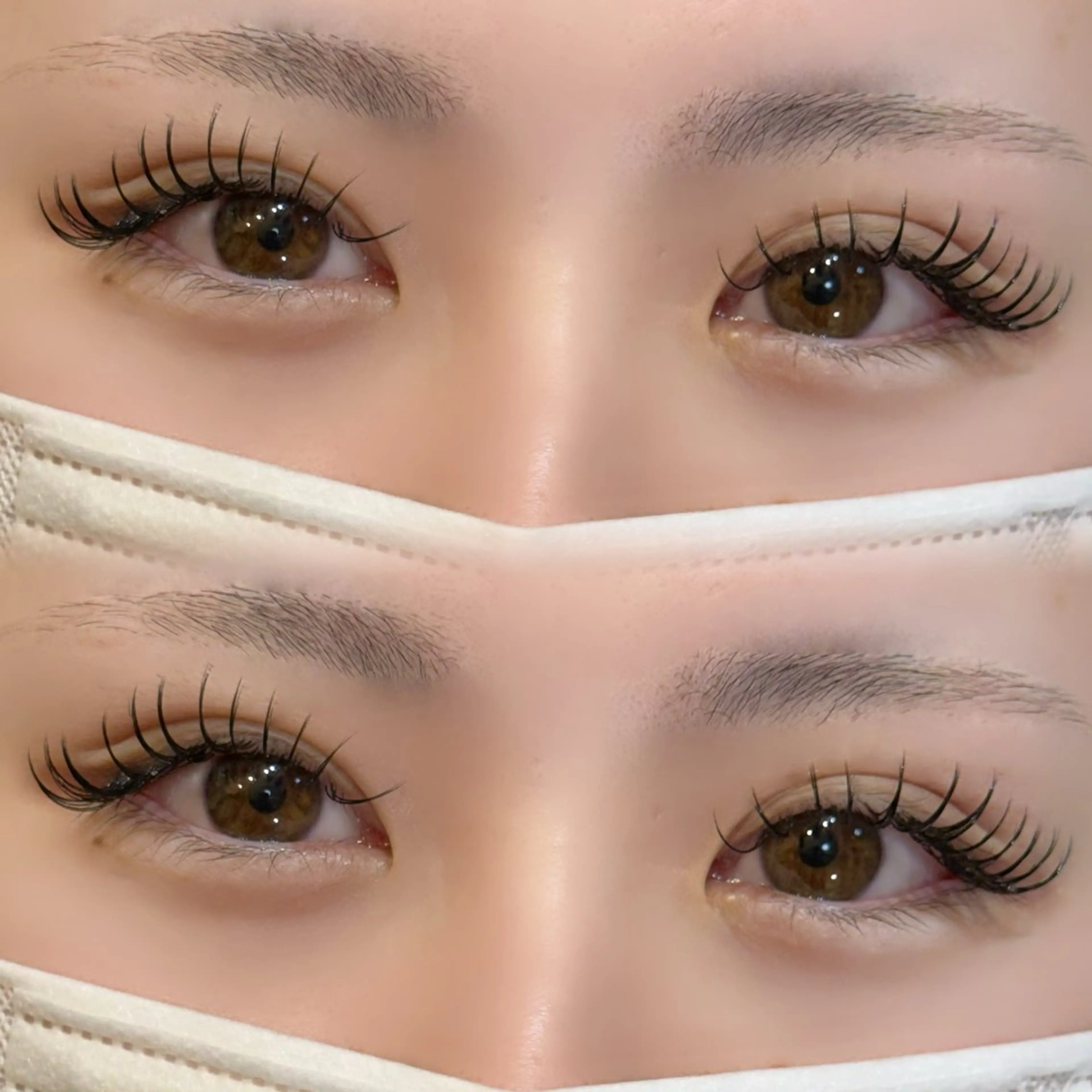 マツエク・マツパ フラットラッシュ 小河原 央音のマツエク・マツパデザイン