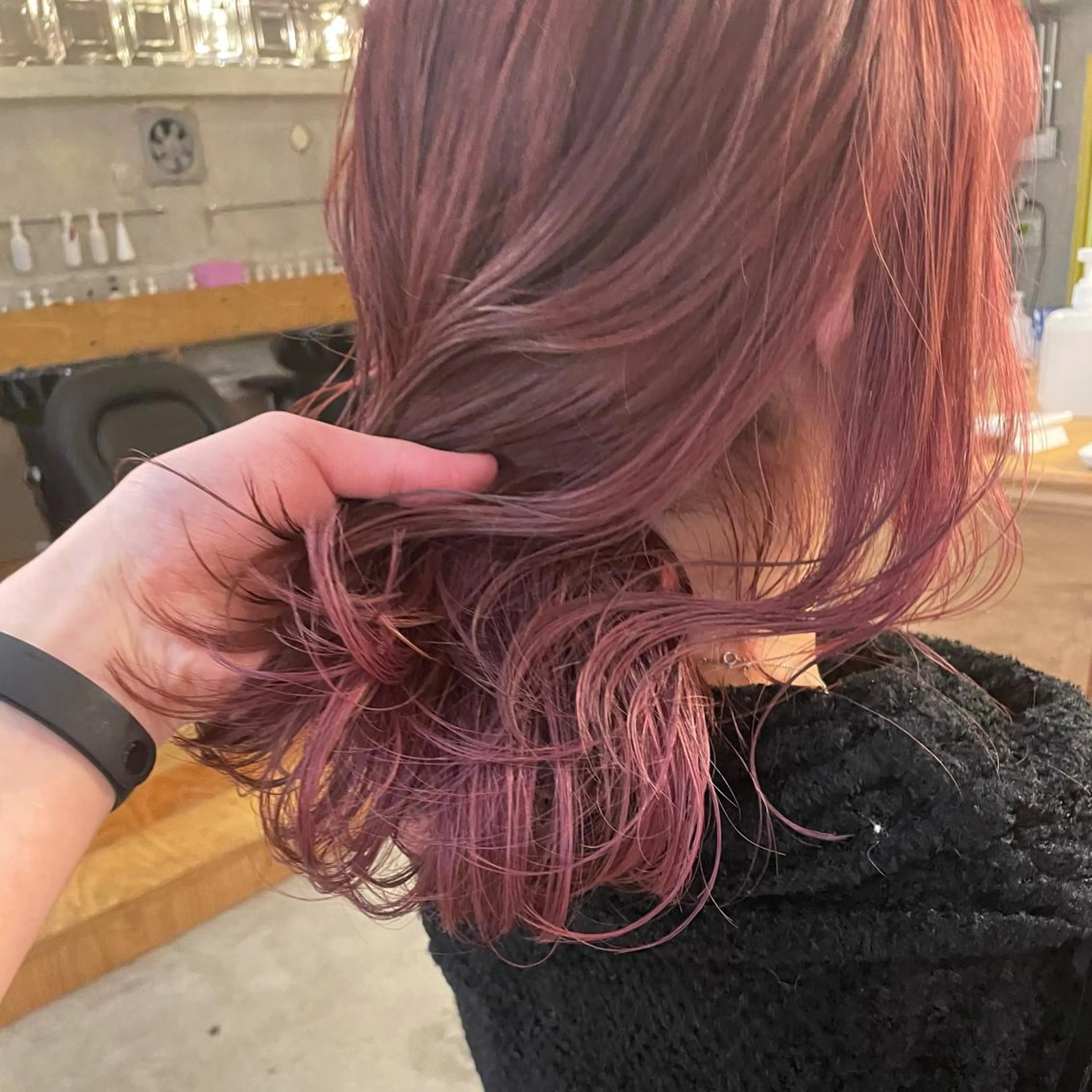 セミロング カラー hair  salon SALT【ソルト】所属・上水 大夢のヘアスタイル