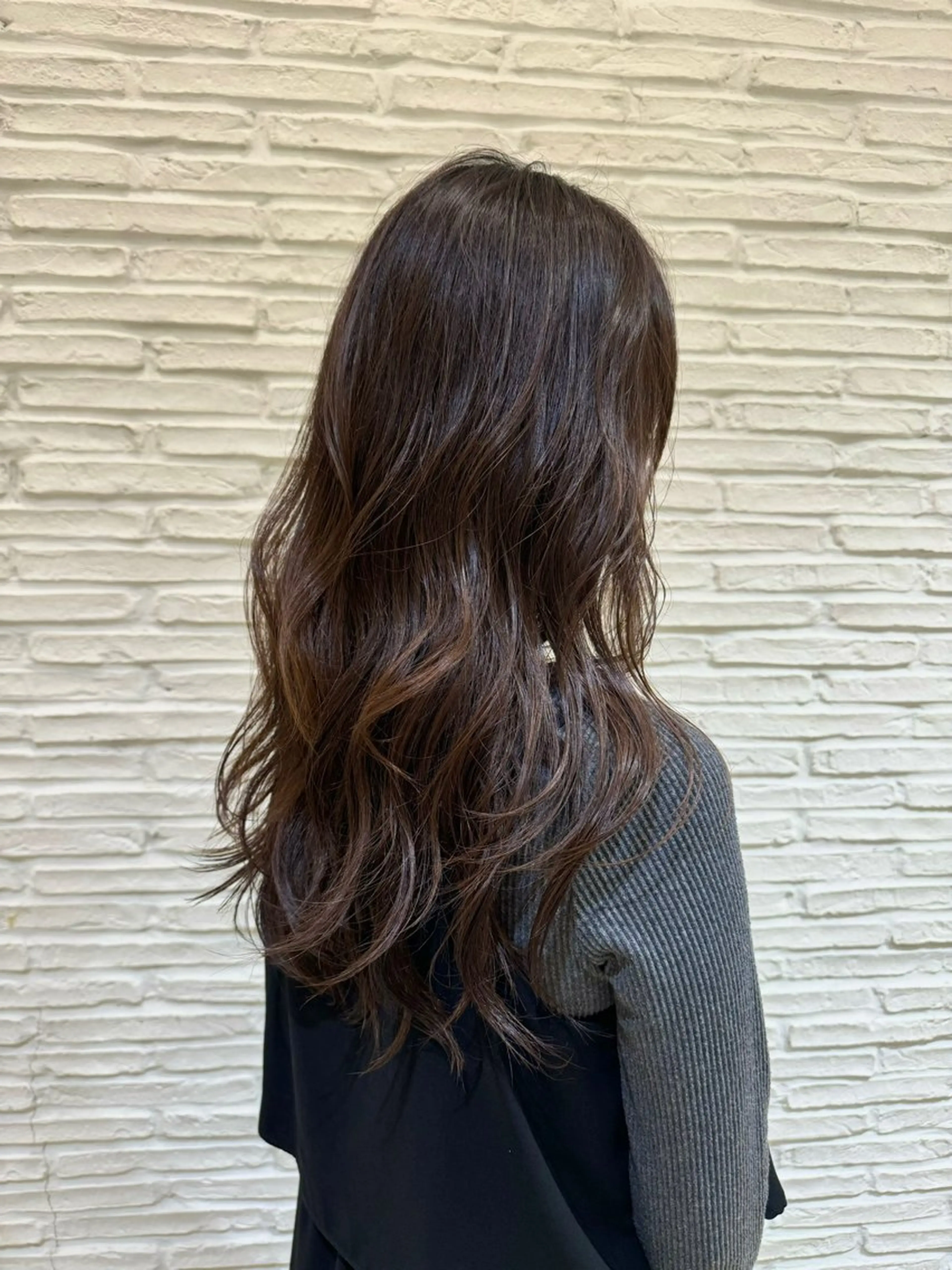 ロング 前平 友慈のヘアスタイル