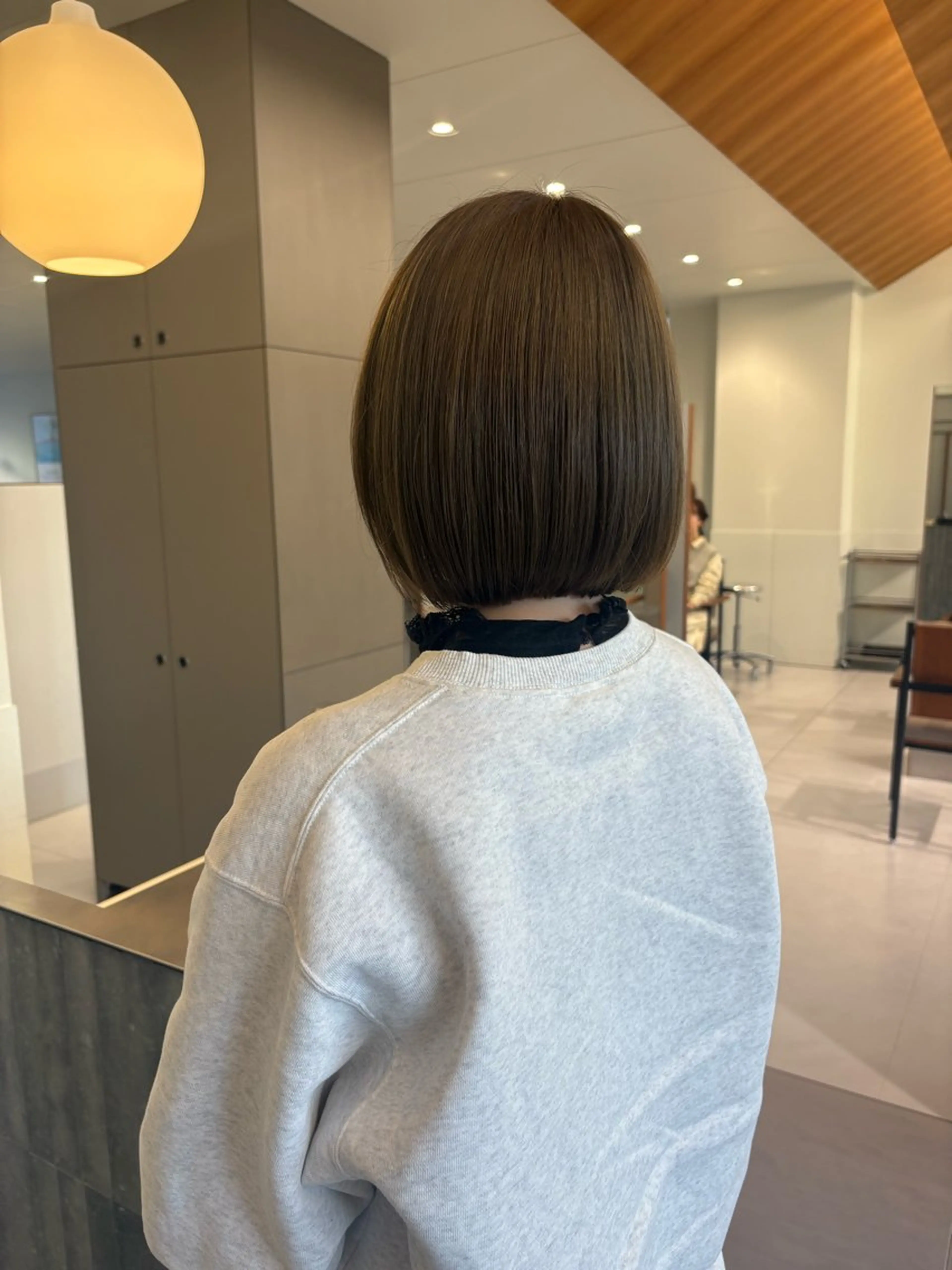 ショート カット ヘアカラー 💡レイヤーカット/ グレージュ松本隼人のヘアスタイル