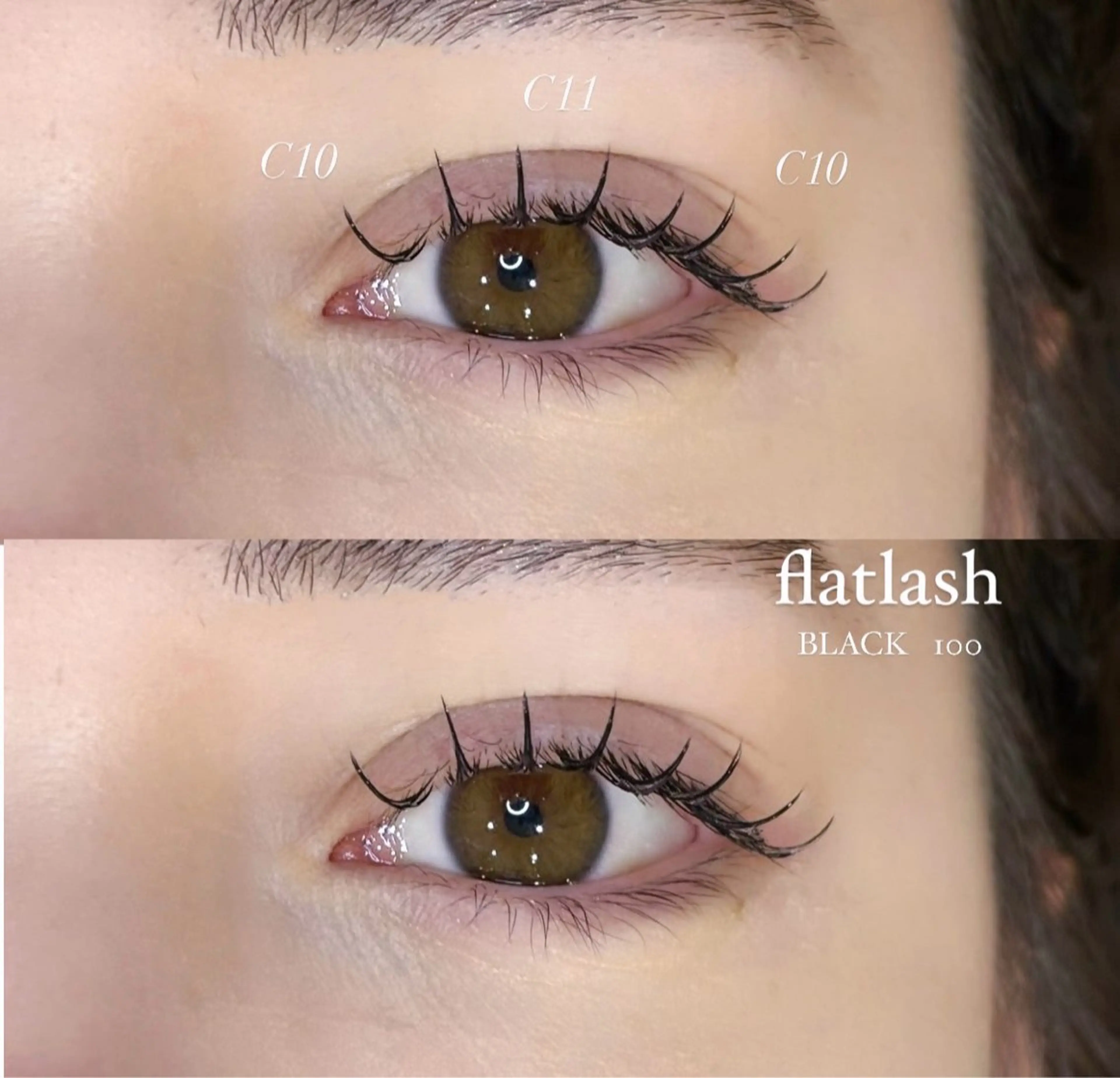 マツエク・マツパ マツエク prize iris ASUKAのマツエク・マツパデザイン