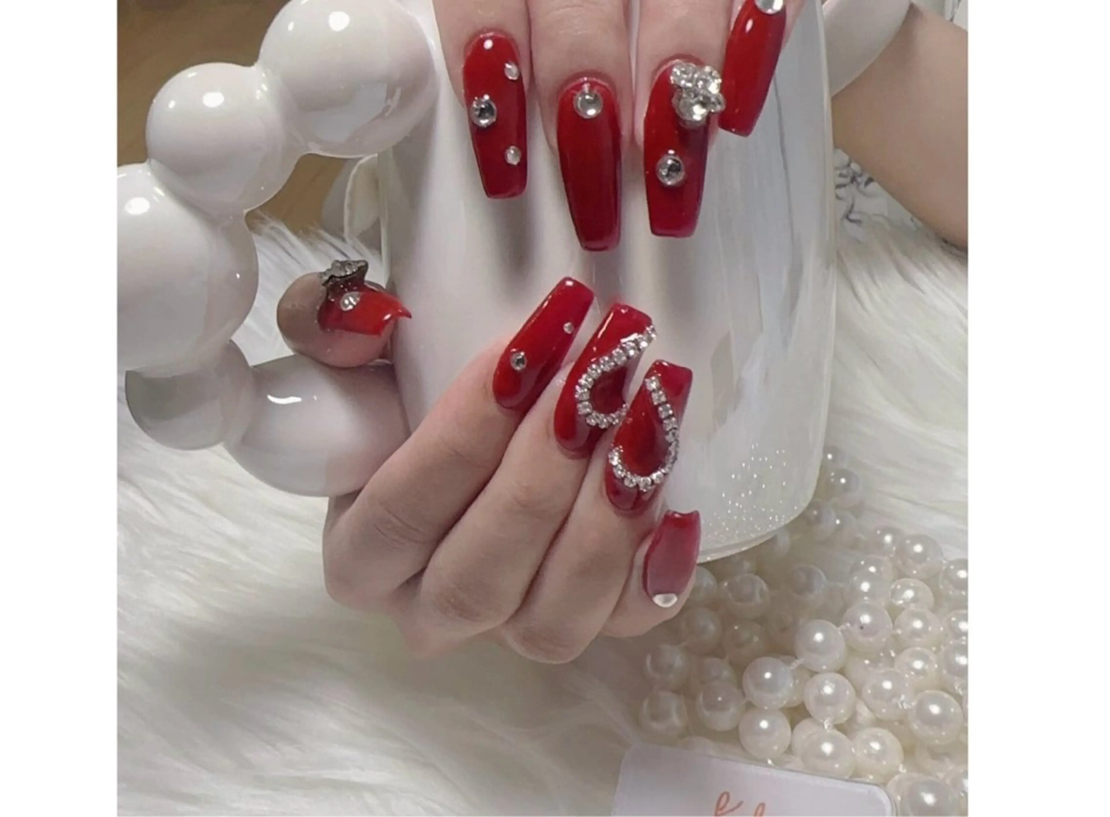 ネイル スカルプネイル 米澤 ハナユキのネイルデザイン