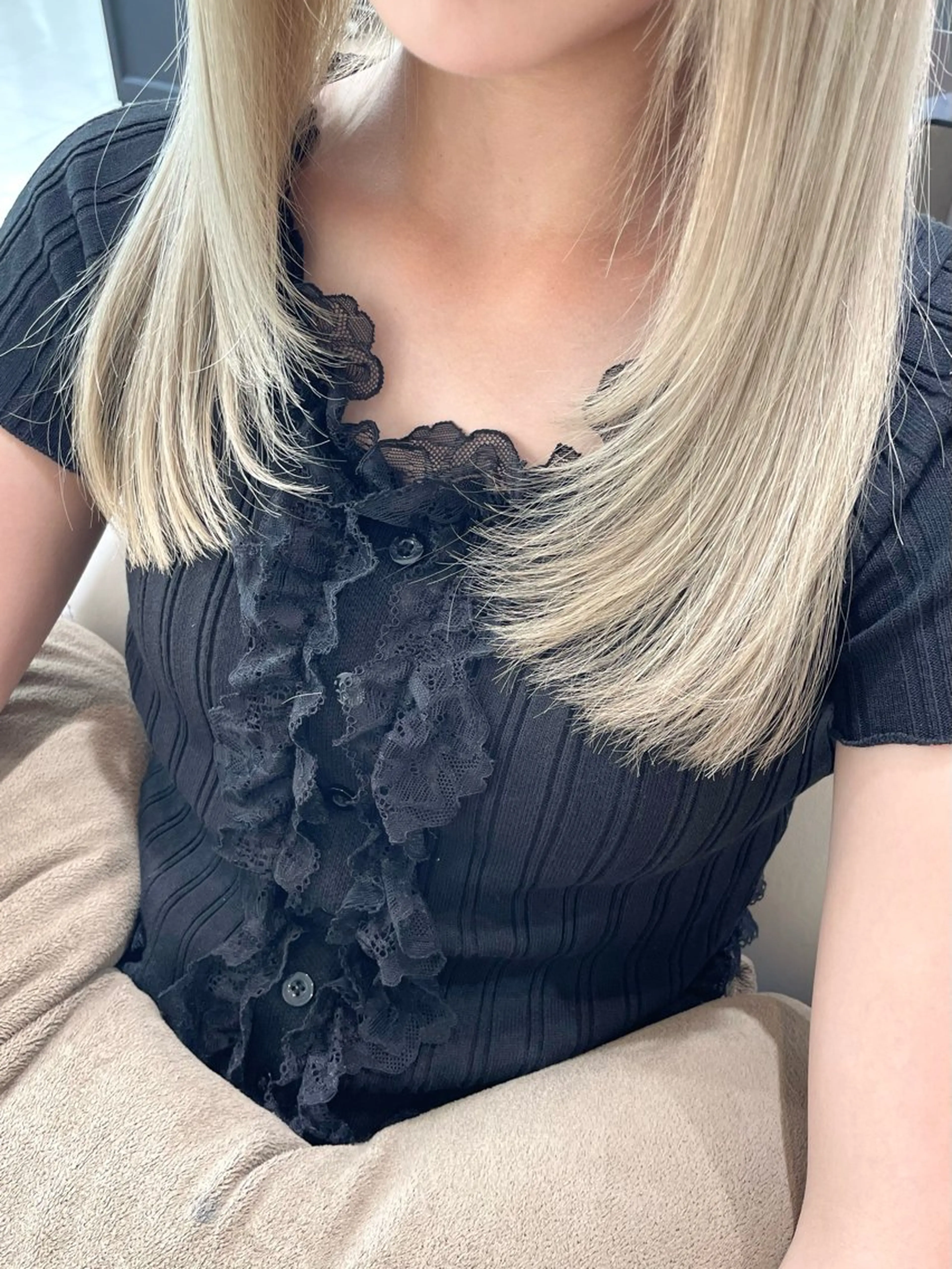 ロング レイヤーカット Bleu Terre所属・ブルーテーフ 大泉 遥愛のヘアスタイル