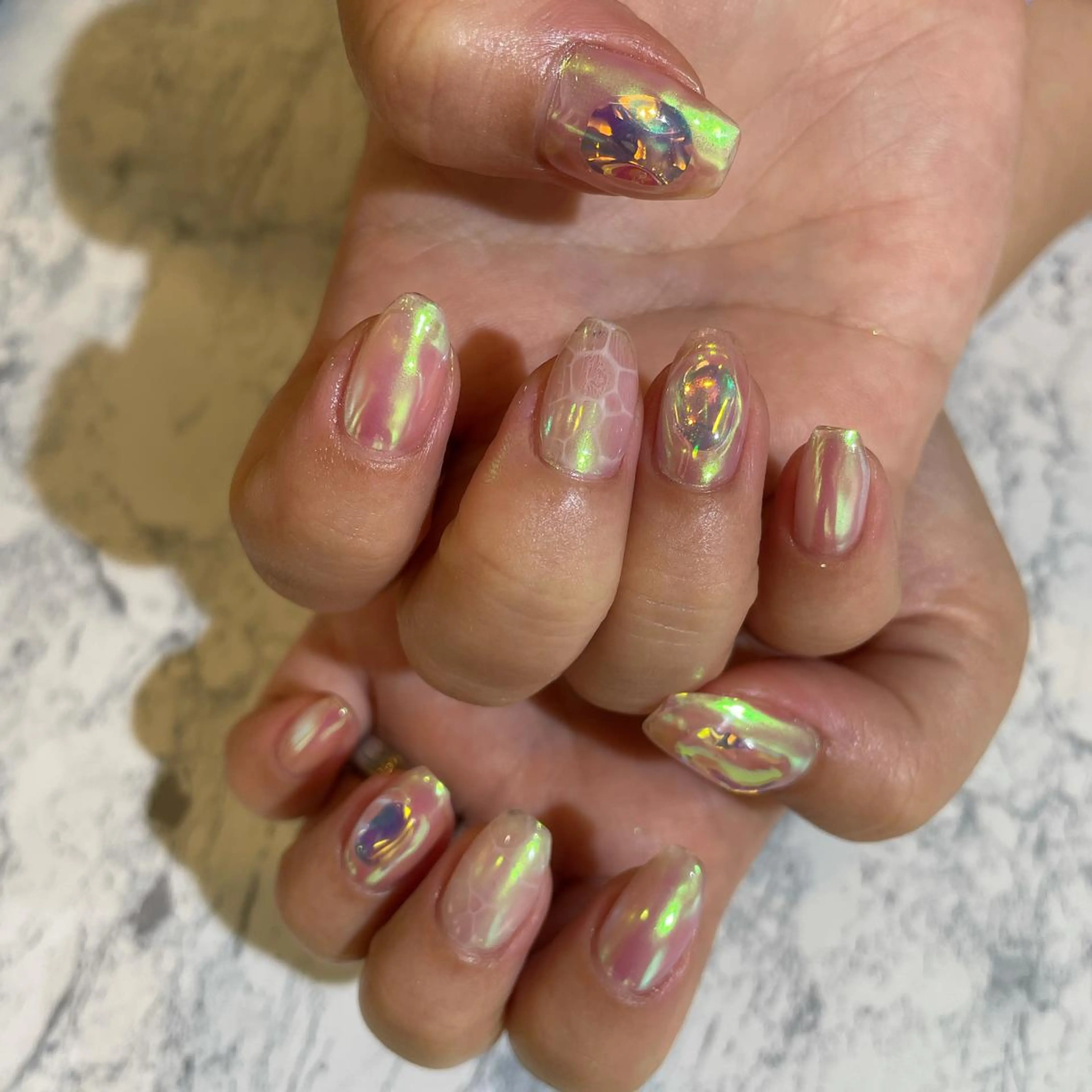 ネイル アートネイル ニュアンスネイル ハンドネイル 関根 未来のネイルデザイン