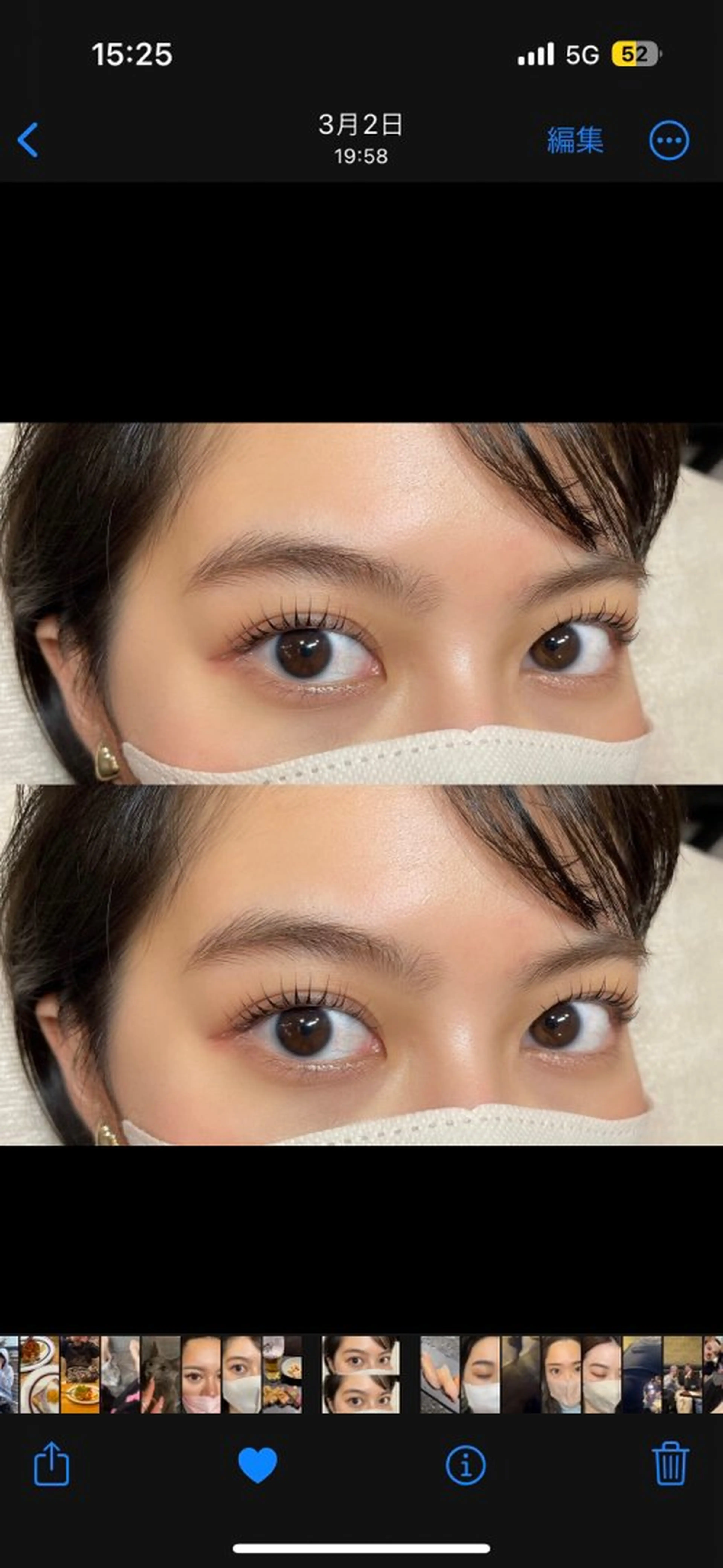 マツエク・マツパ パリジェンヌラッシュリフト OLIVIA GINZA上野のマツエク・マツパデザイン