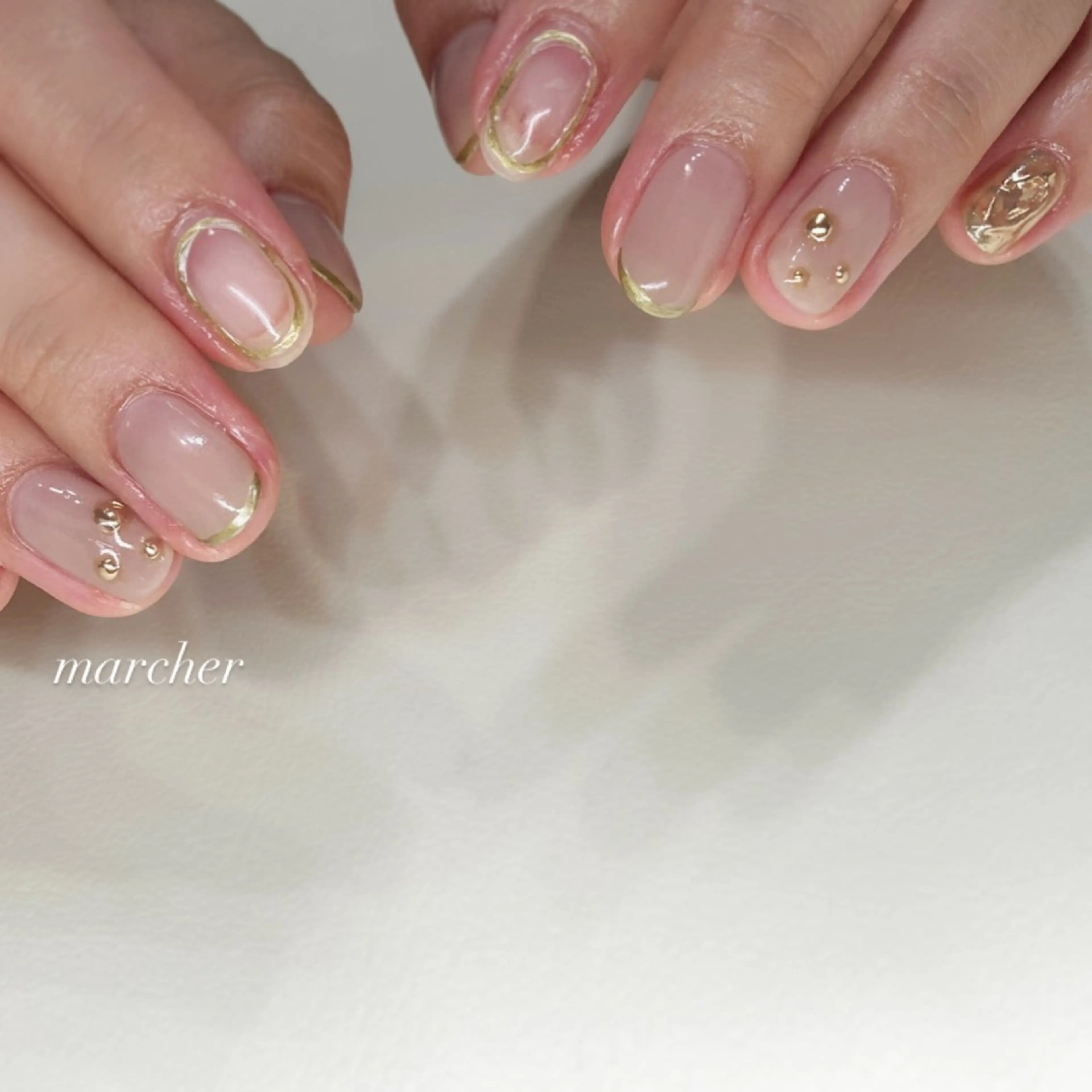 ネイル ハンドネイル Nailbeauty marcherのネイルデザイン