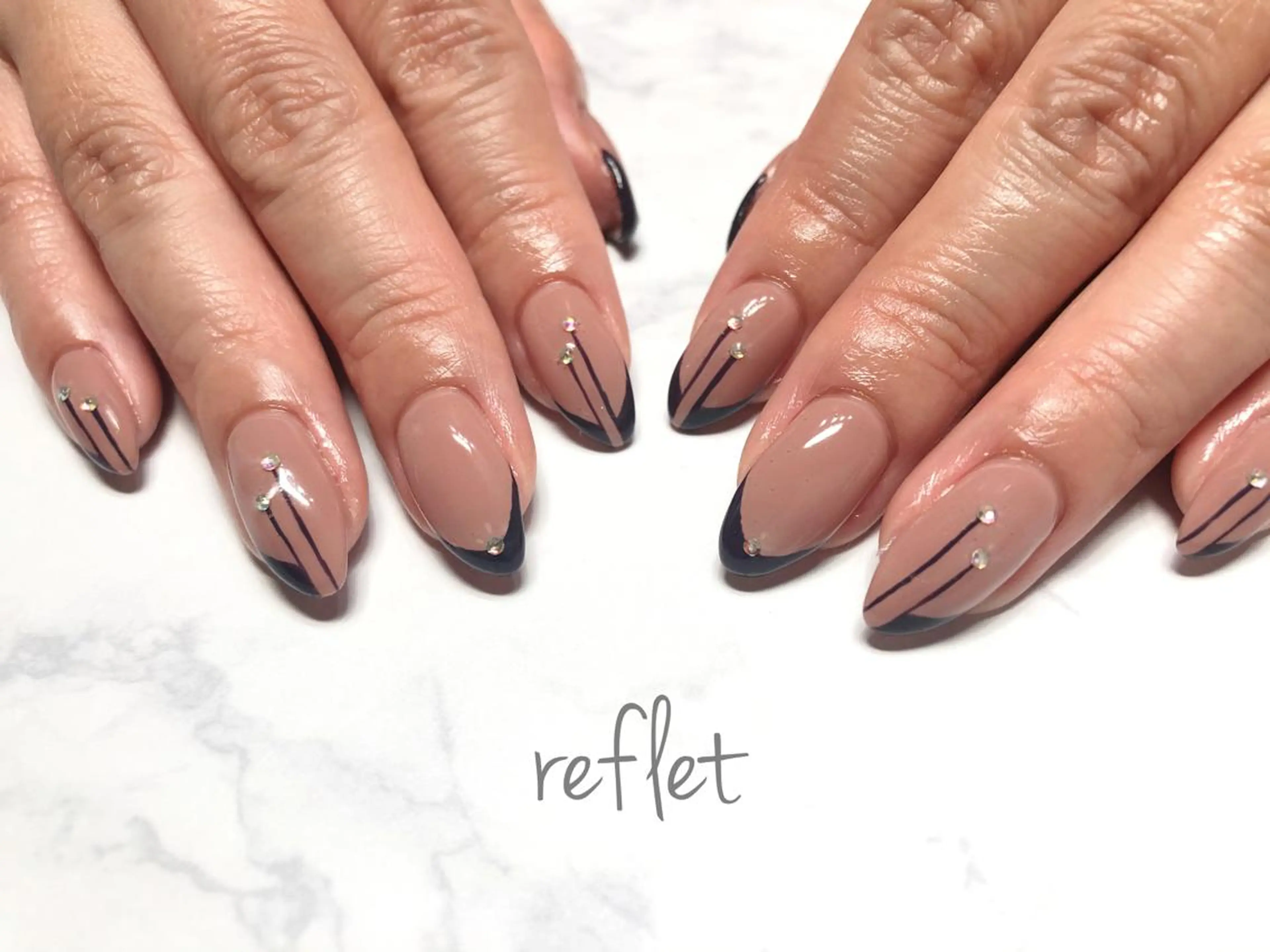 ネイル ハンドネイル reflet nailのネイルデザイン