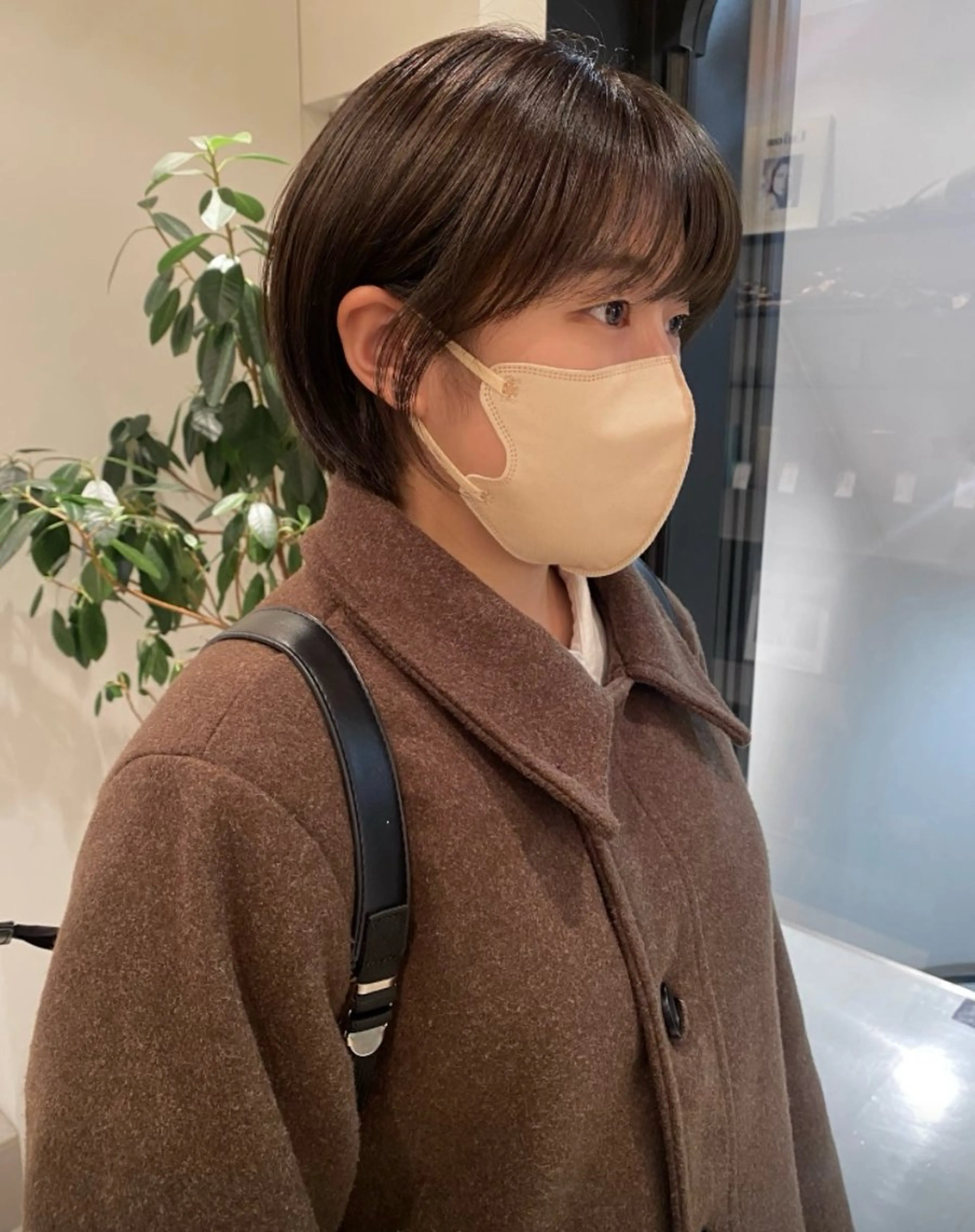 ショート riria/ボブ /ブラウンカラー🎀のヘアスタイル