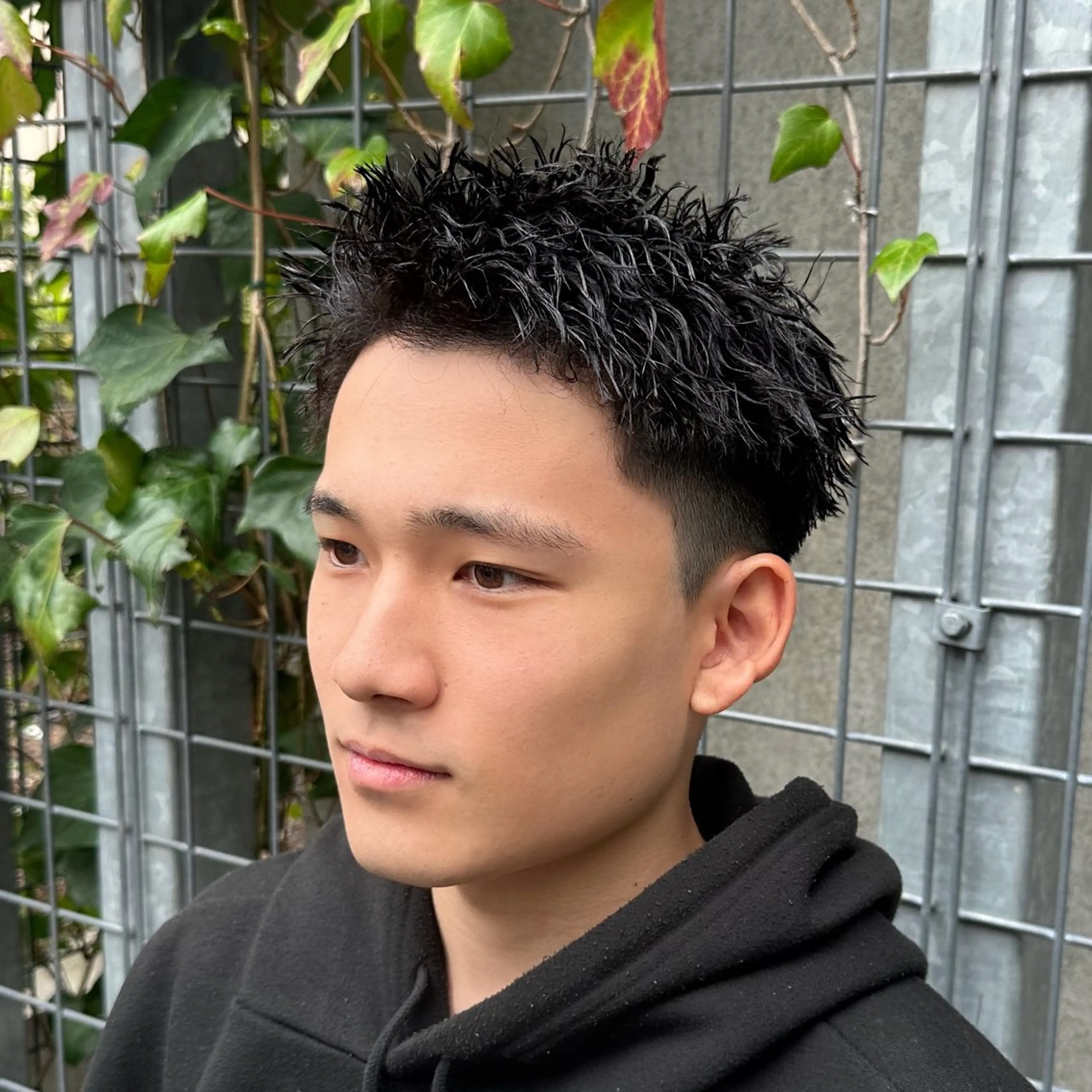 ショート パーマ メンズ メンズパーマ スパイキーショート メンズツイストパーマ ショートヘア ツイストパーマ ツイスパ/メンズ パーマ/歩夢のヘアスタイル