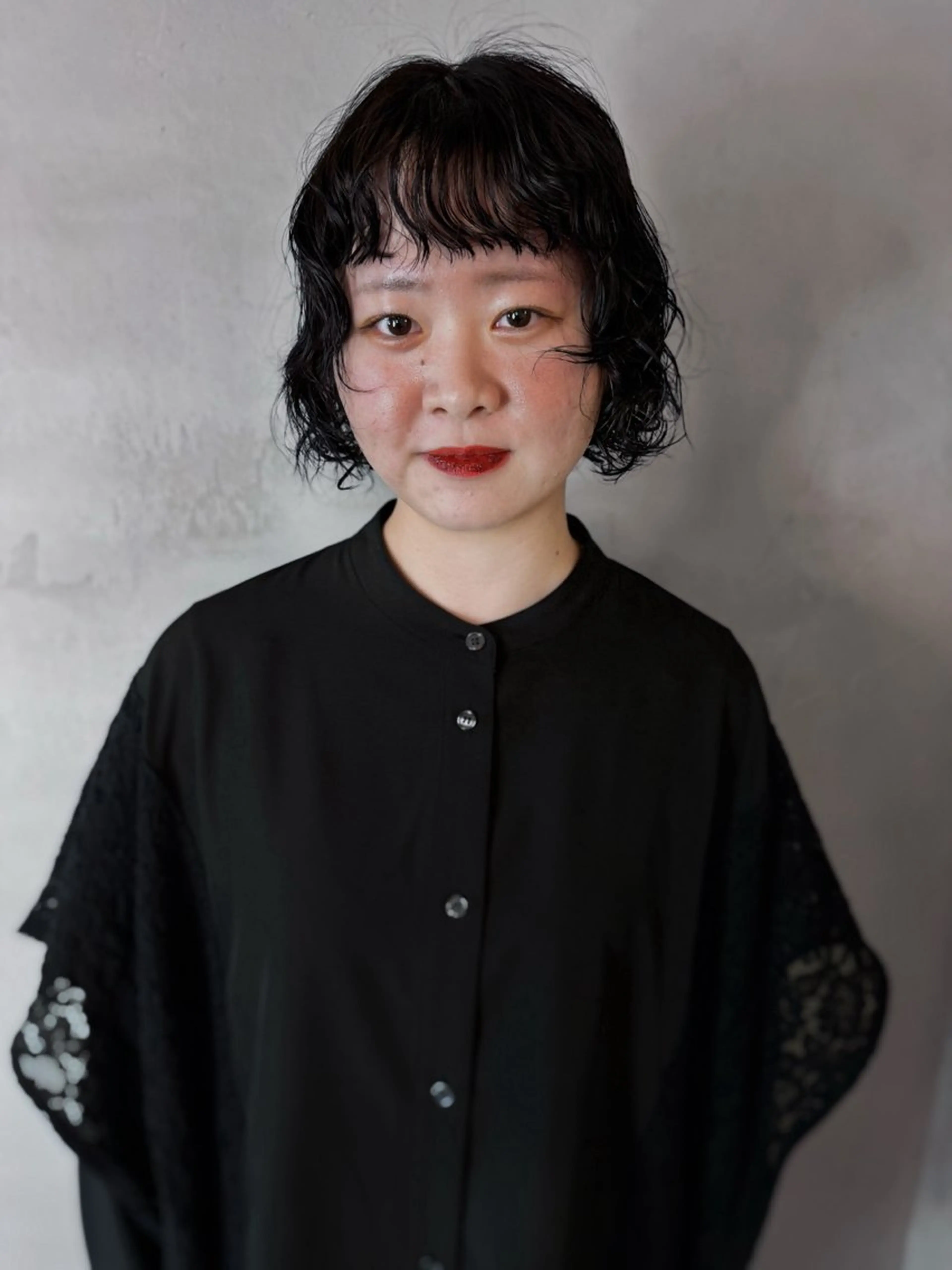 ショート パーマ album銀座店所属・似合わせパーマ 癖毛カットのヘアスタイル