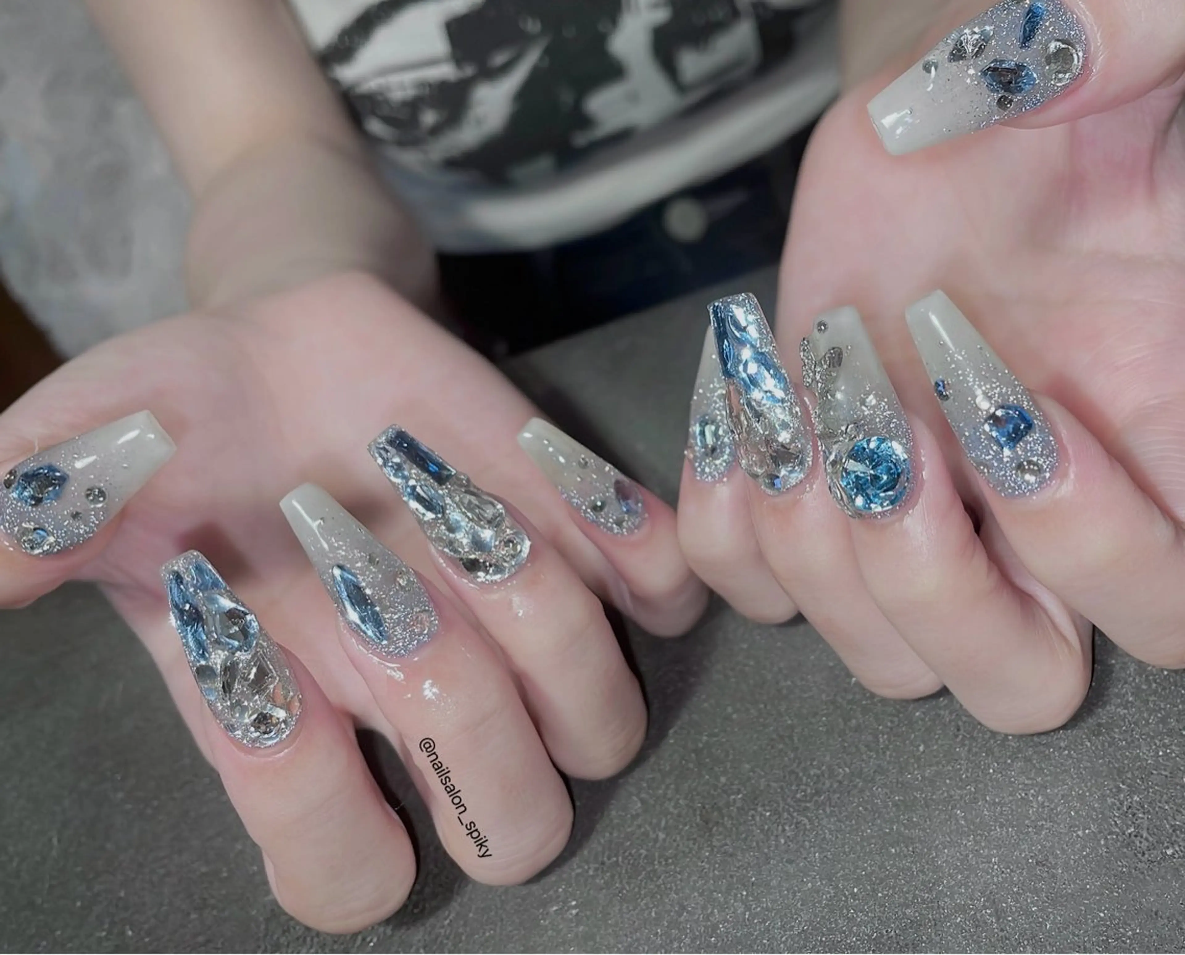 ネイル Spiky とうげ ふうかのネイルデザイン