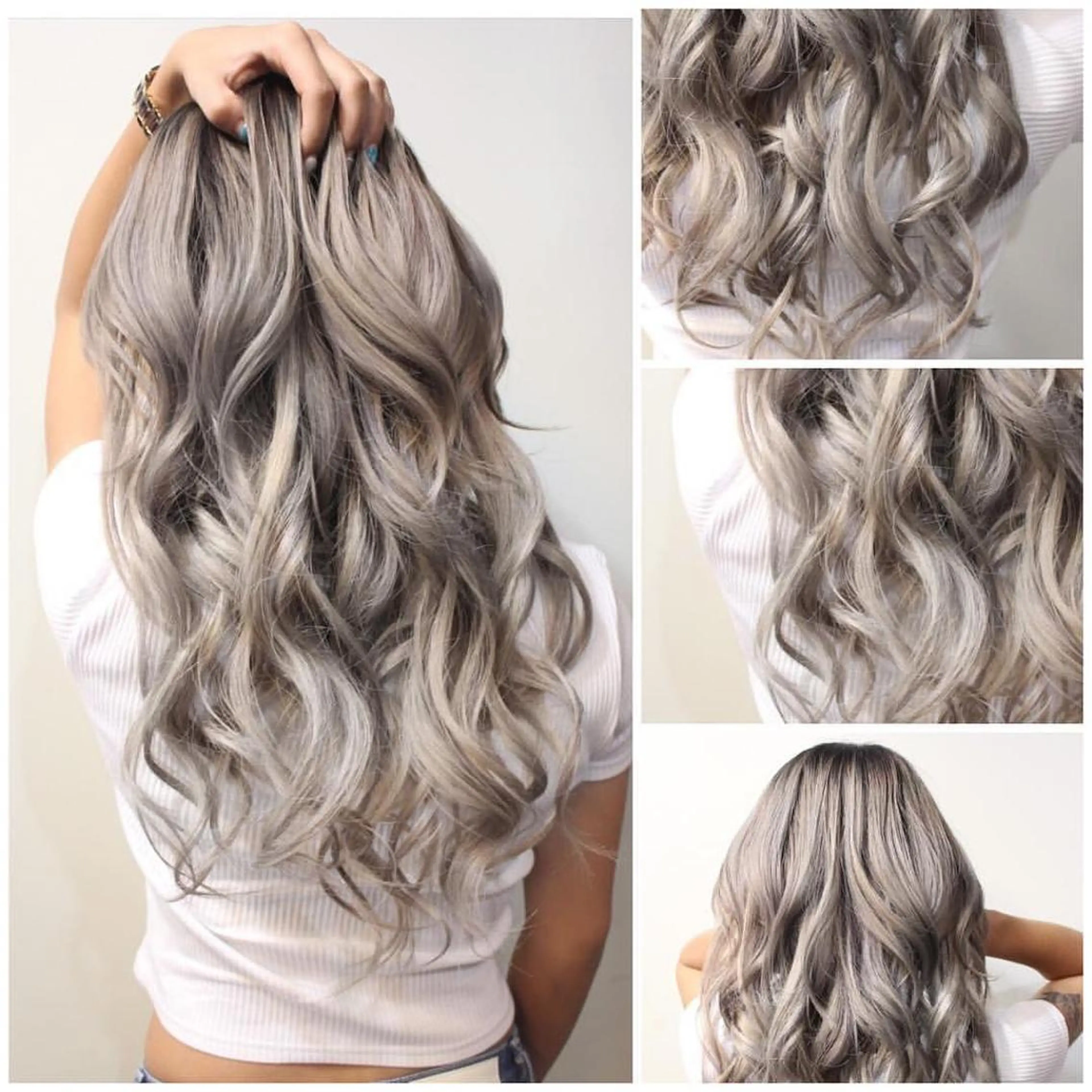 セミロング カラー ヘアアレンジ ラベンダーカラー ヘアカラー トリートメント Shelltie Fiel (シェルティフィエル)所属・次世代シールエクステ 錦糸町 小泉 朋之のヘアスタイル