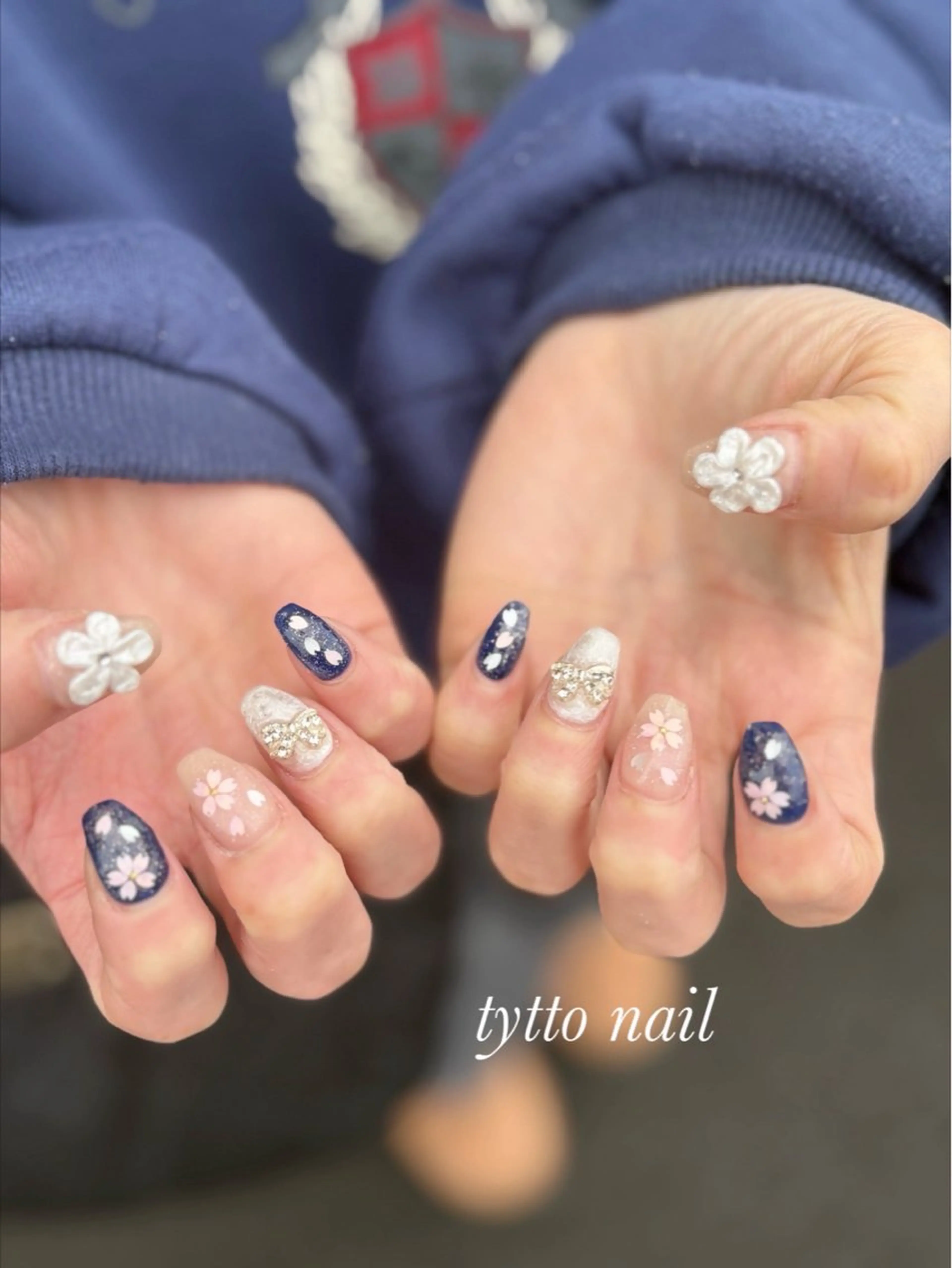 ネイル ハンドネイル tytto nail ❤︎‪‪eri‪‪のネイルデザイン