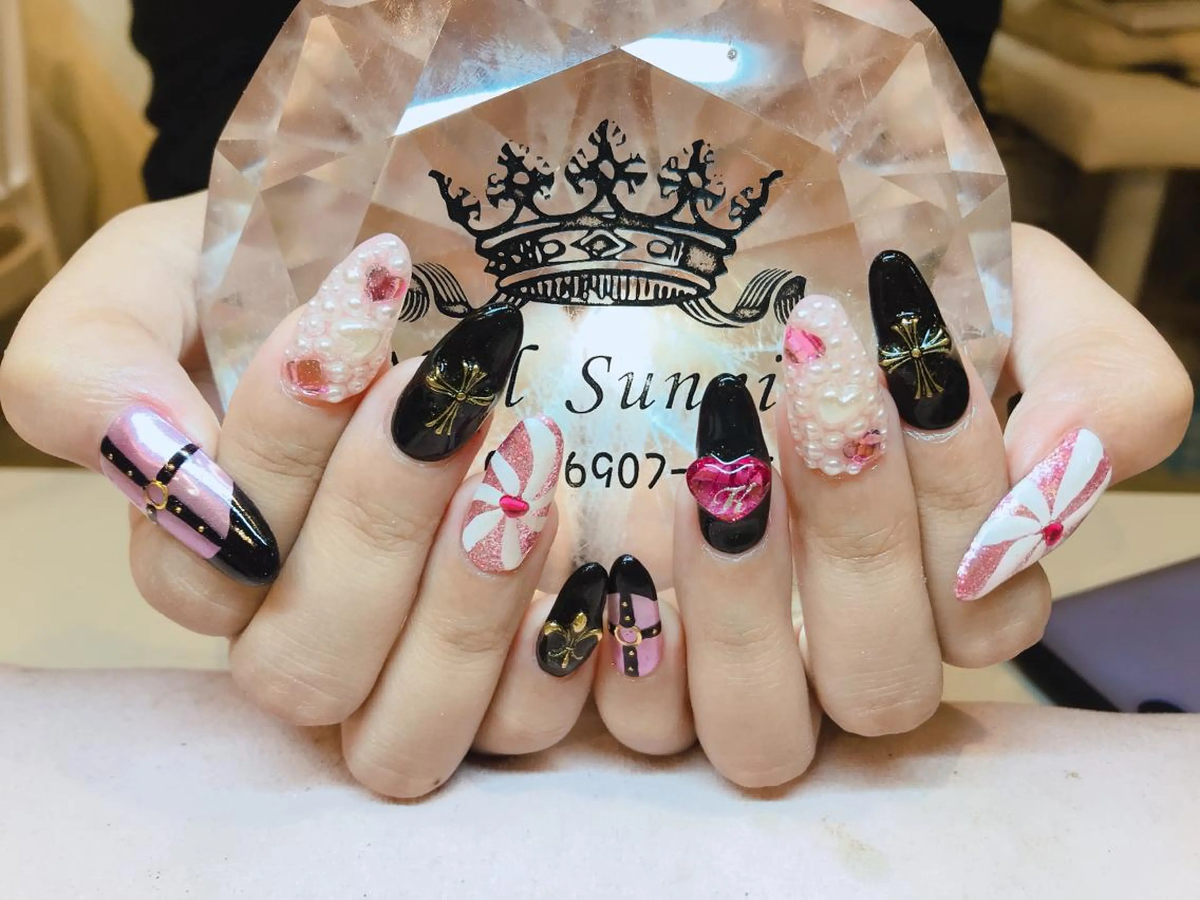 ネイル 長さだし専門店 M2　rikaのネイルデザイン