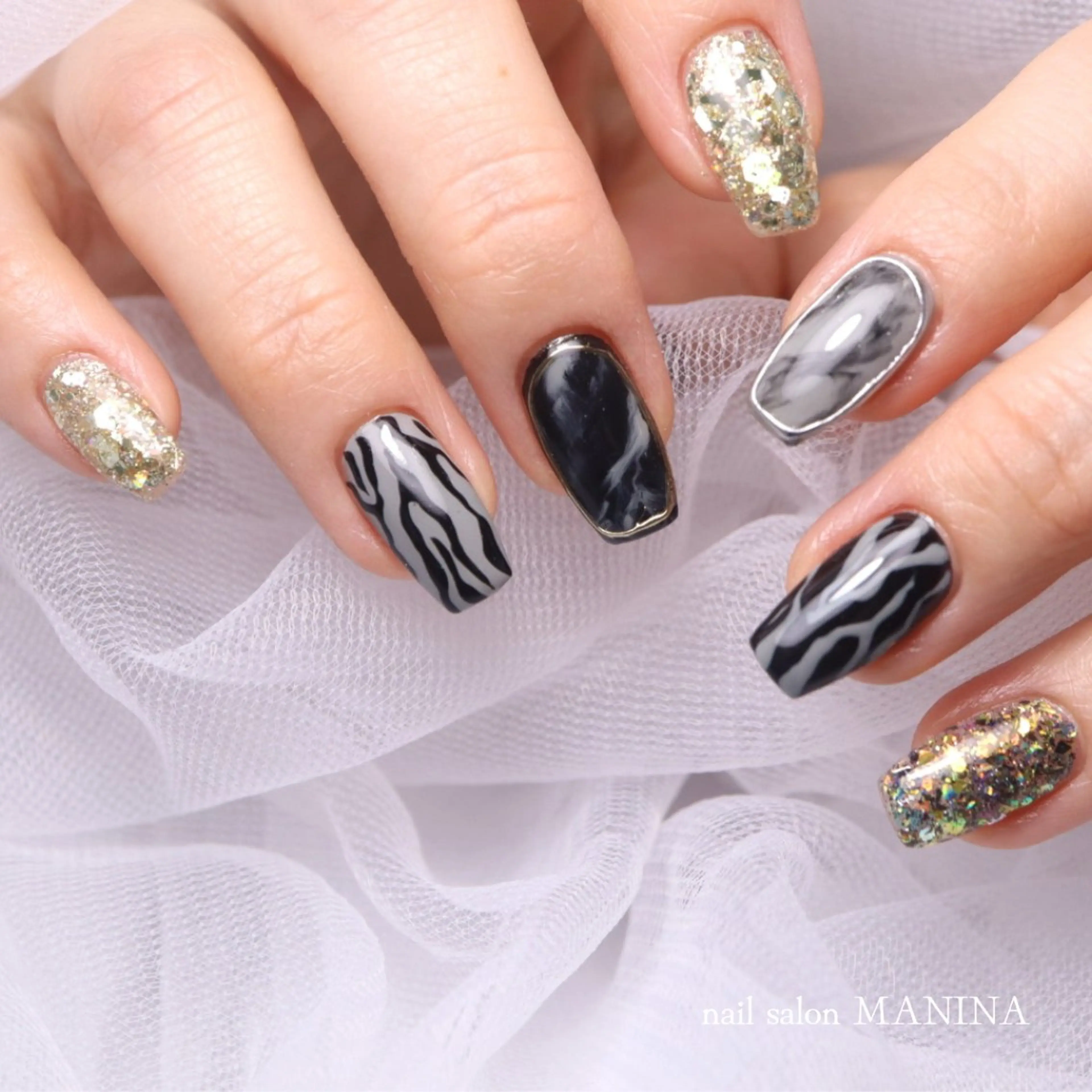 ネイル nailsalon MANINA齋藤愛美のネイルデザイン