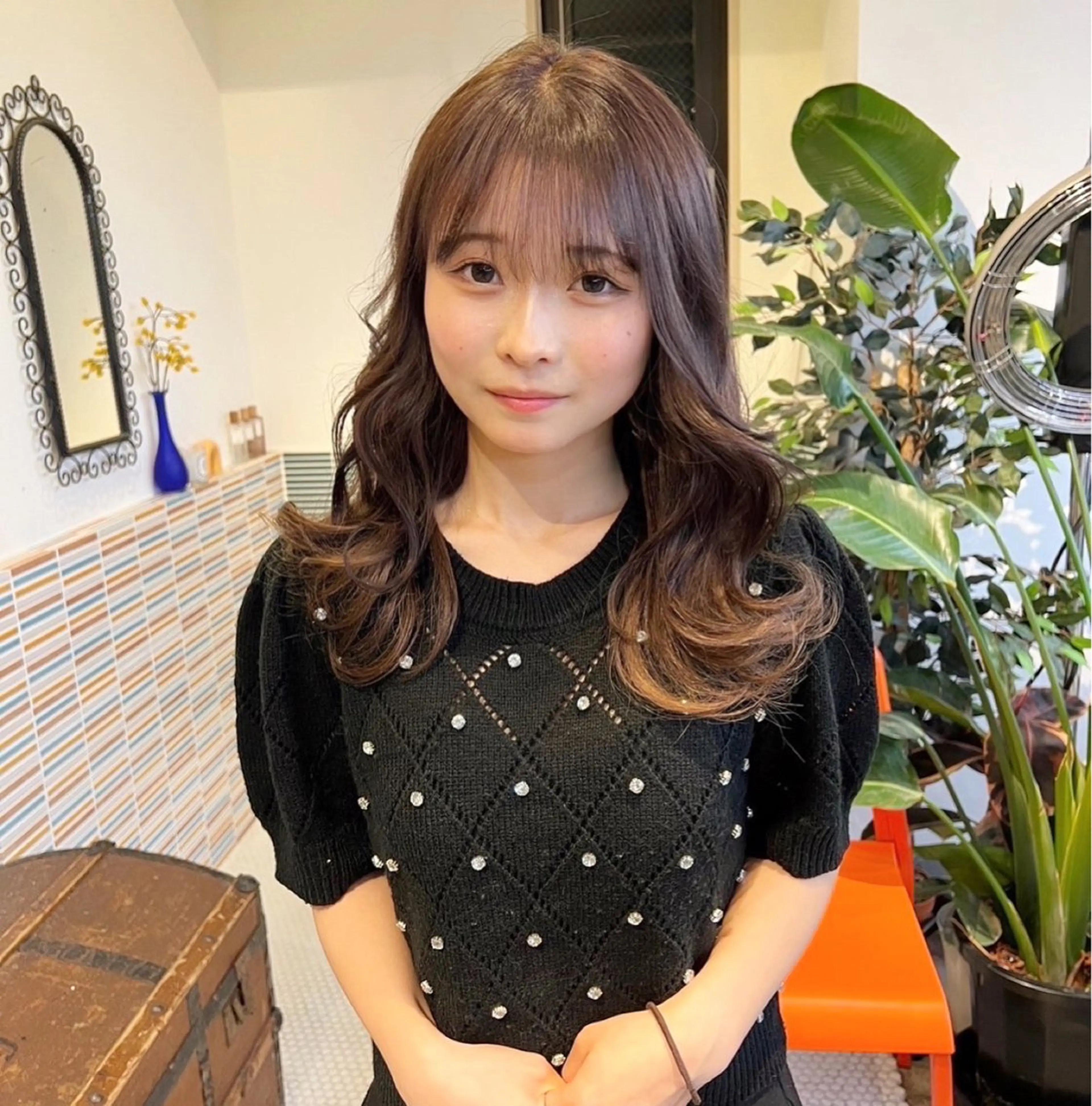 ロング カラー ブリーチ ブリーチ矯正/ ブリーチ特化mikaのヘアスタイル