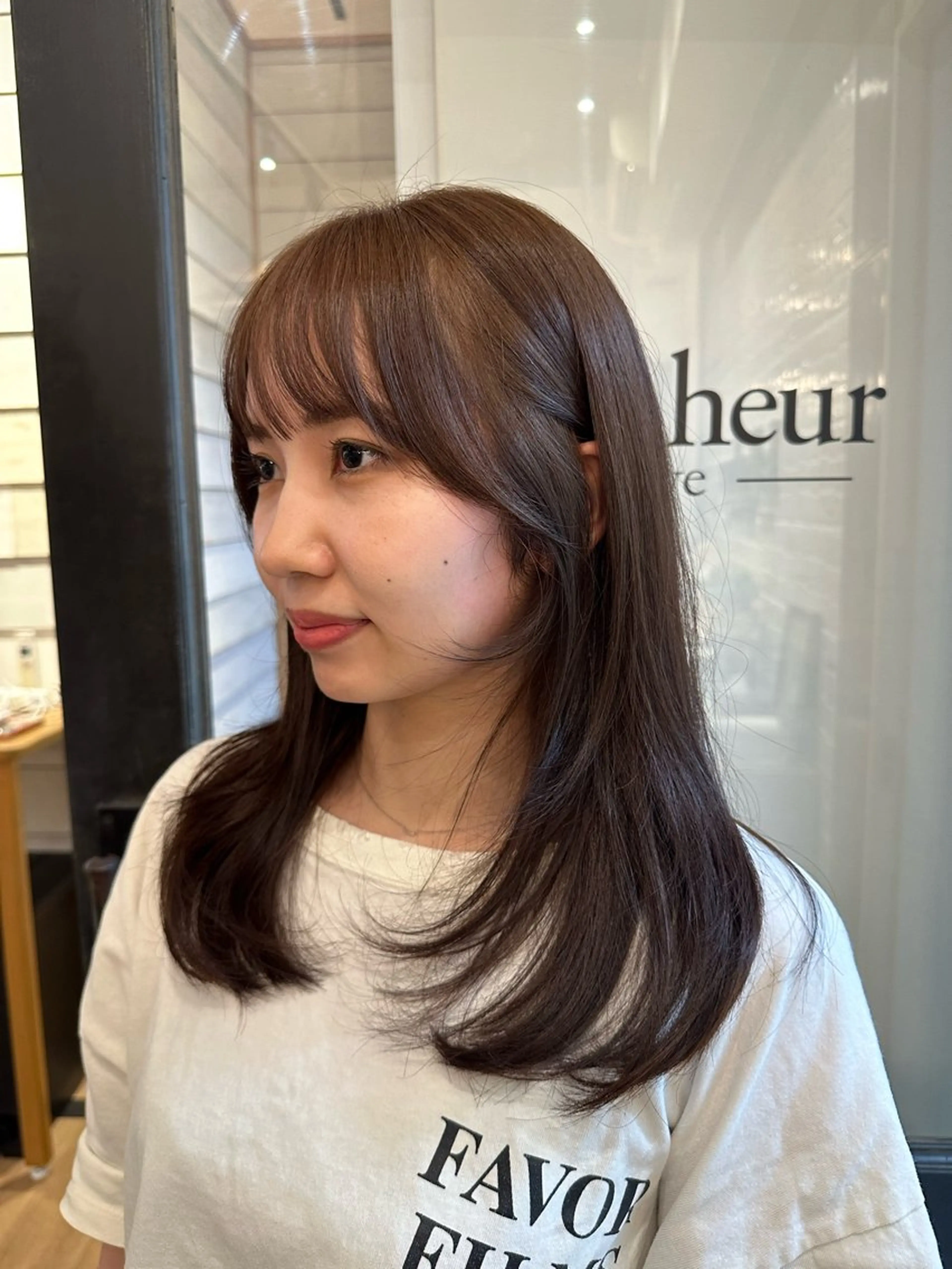 ミディアム La bonheur hair reve 池袋店所属・🐈‍⬛ マナカ🐈‍⬛のヘアスタイル