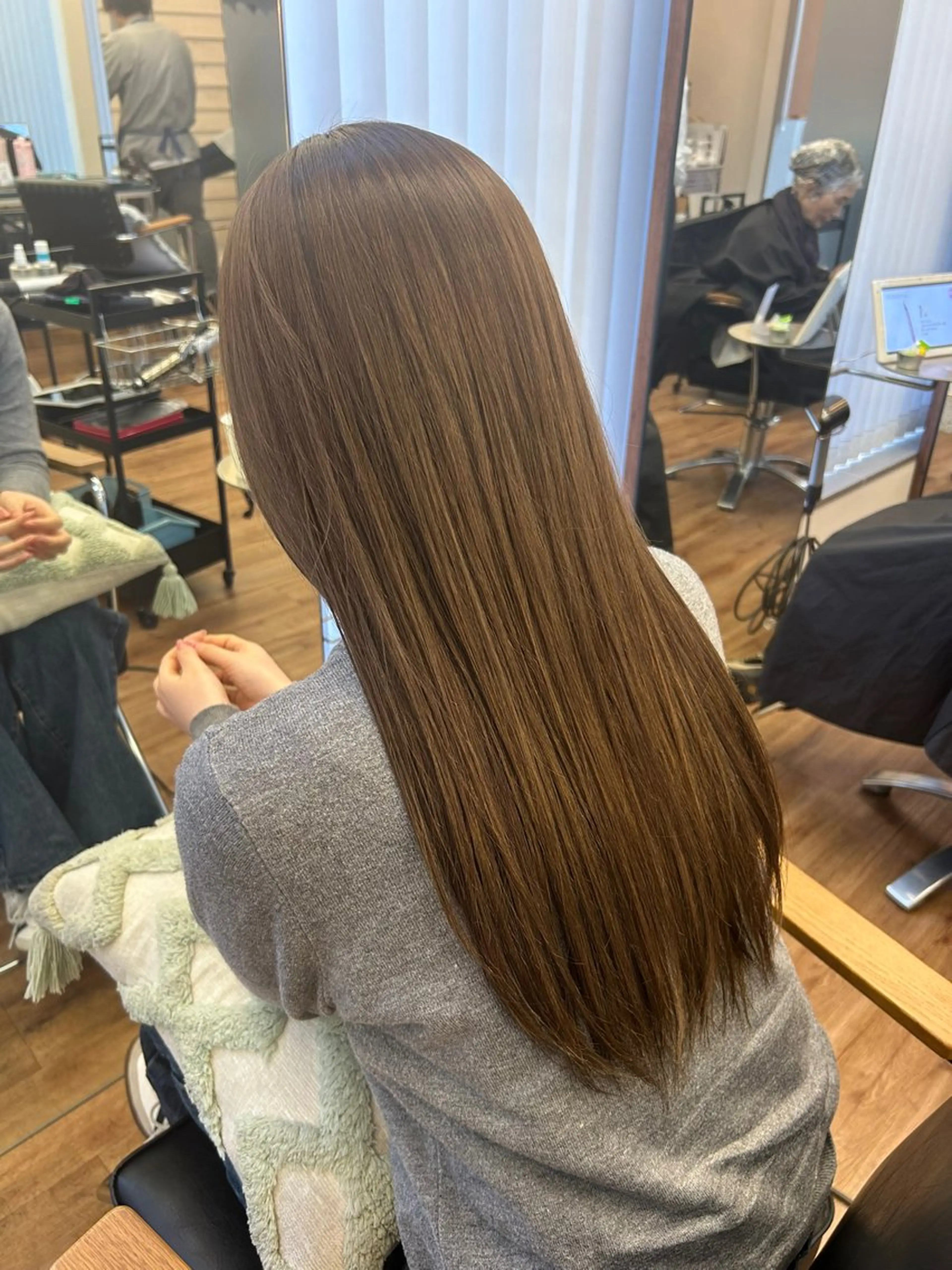 ロング カラー ヘアカラー aivee所属・吉祥寺/グロスカラー haruna☀️のヘアスタイル