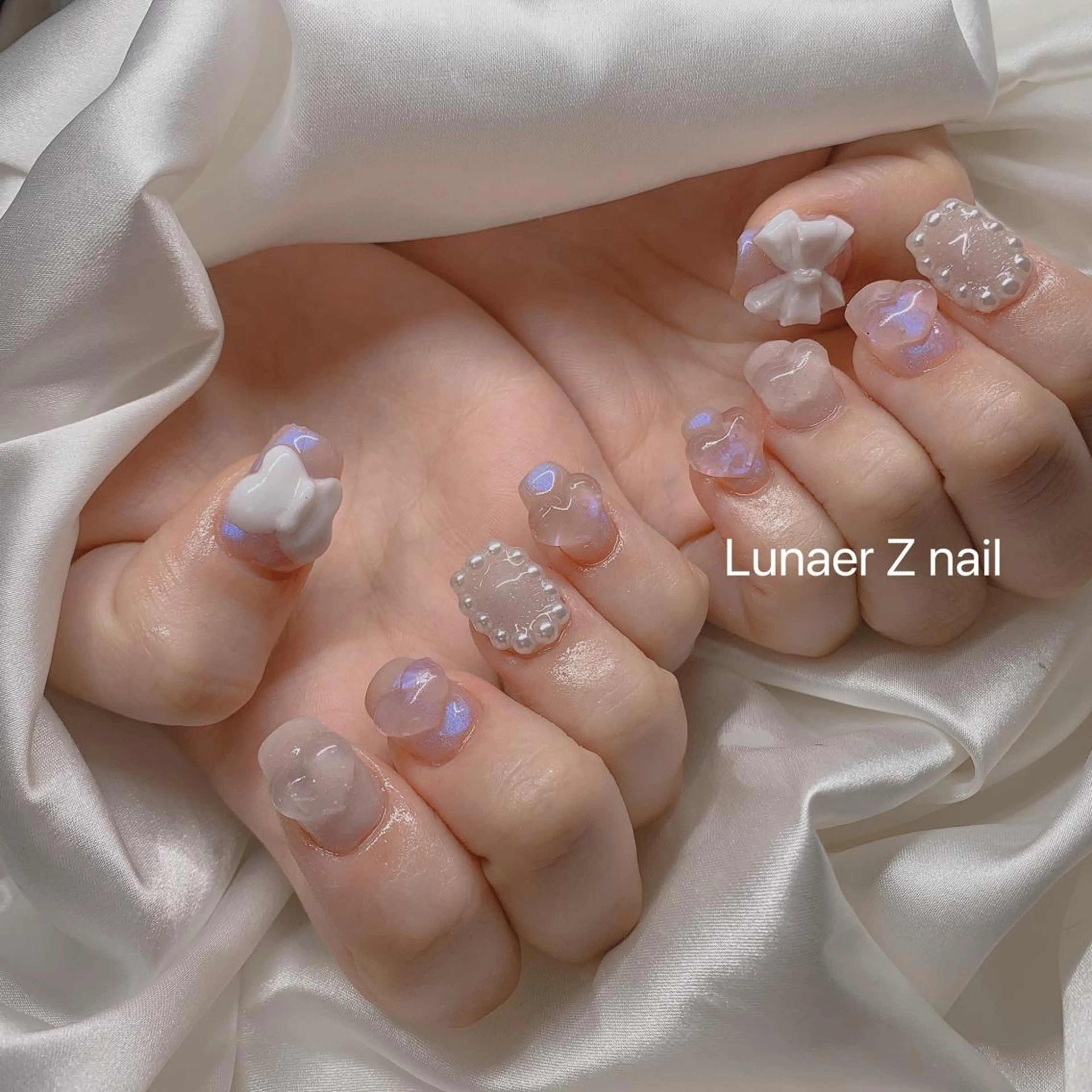 ネイル アートネイル 🌖す い🌒のネイルデザイン