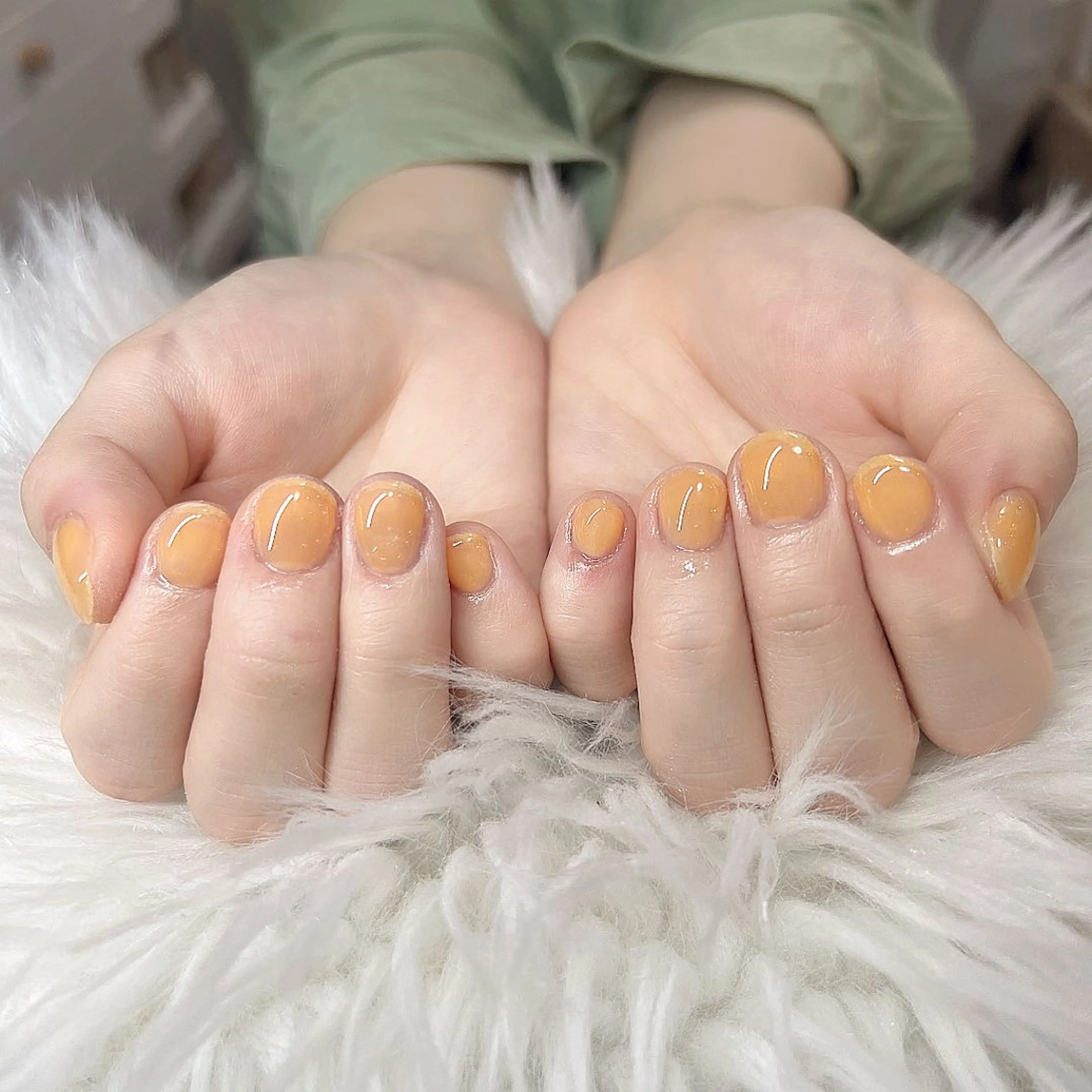 ネイル チークネイル 長さ出し フットネイル フレンチネイル ジェルネイル Enny lovelyのネイルデザイン