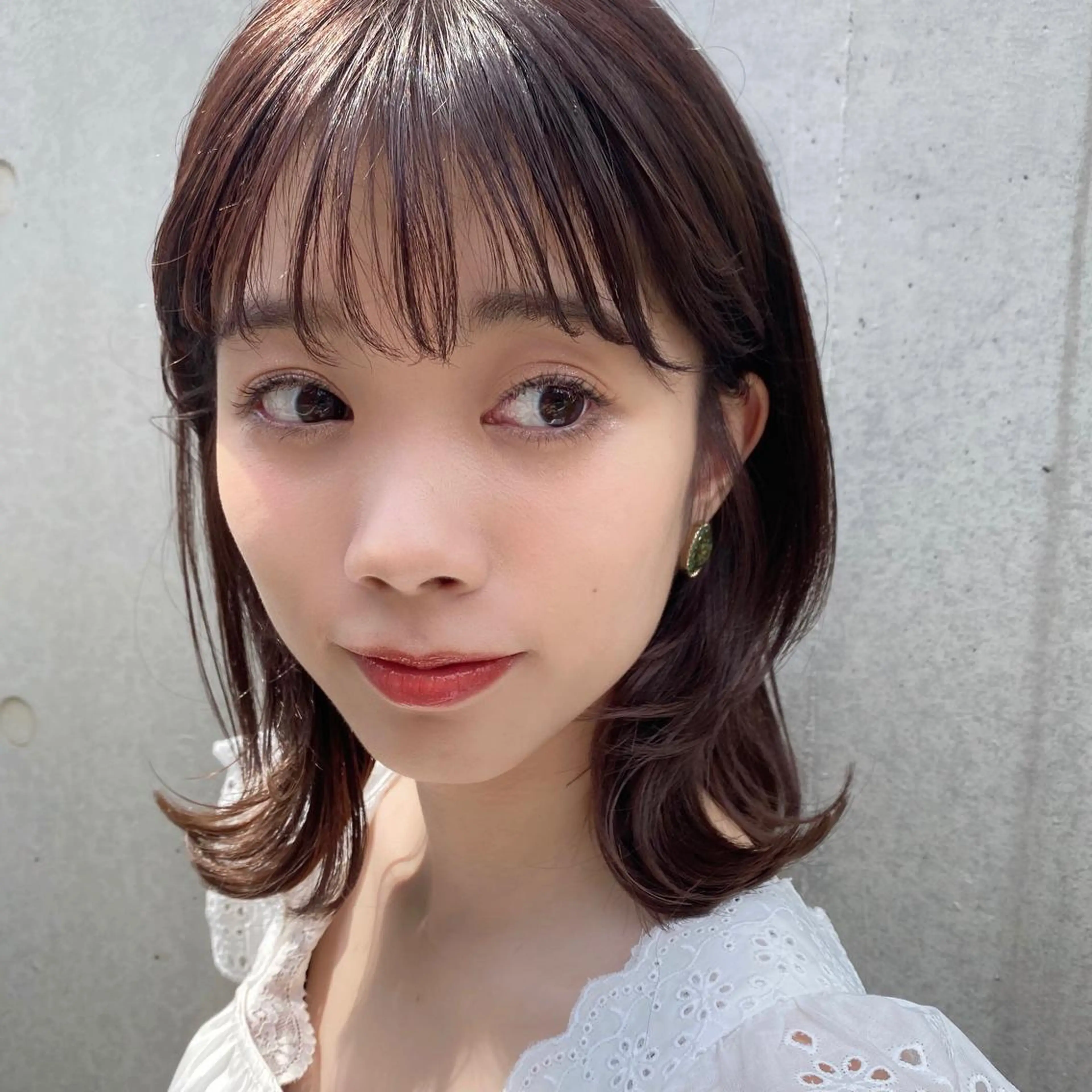 ミディアム カラー 🪭risa 暖色/レイヤー🪭のヘアスタイル