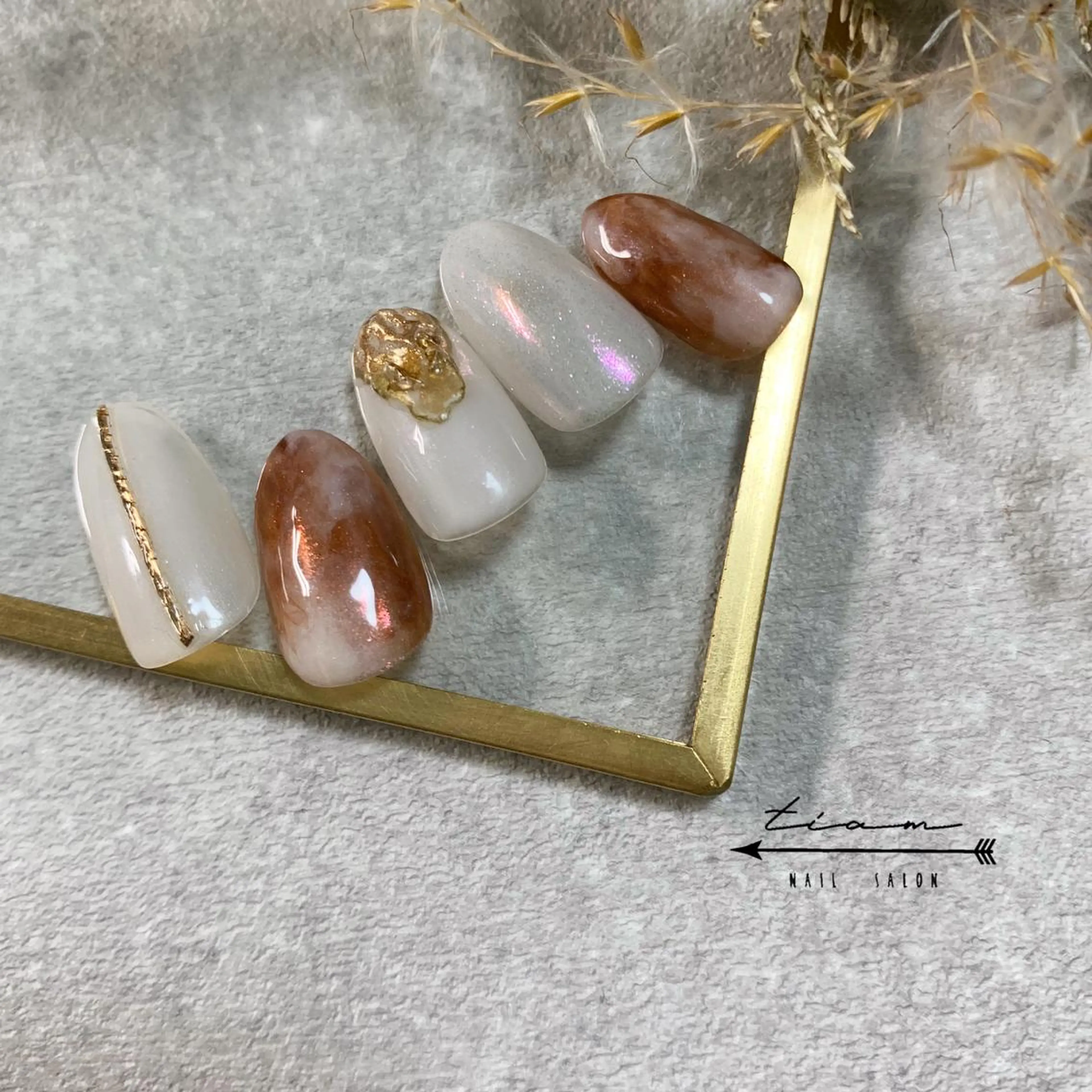 ネイル 𝑡𝑖𝑎𝑚𓂃 きむらゆきののネイルデザイン