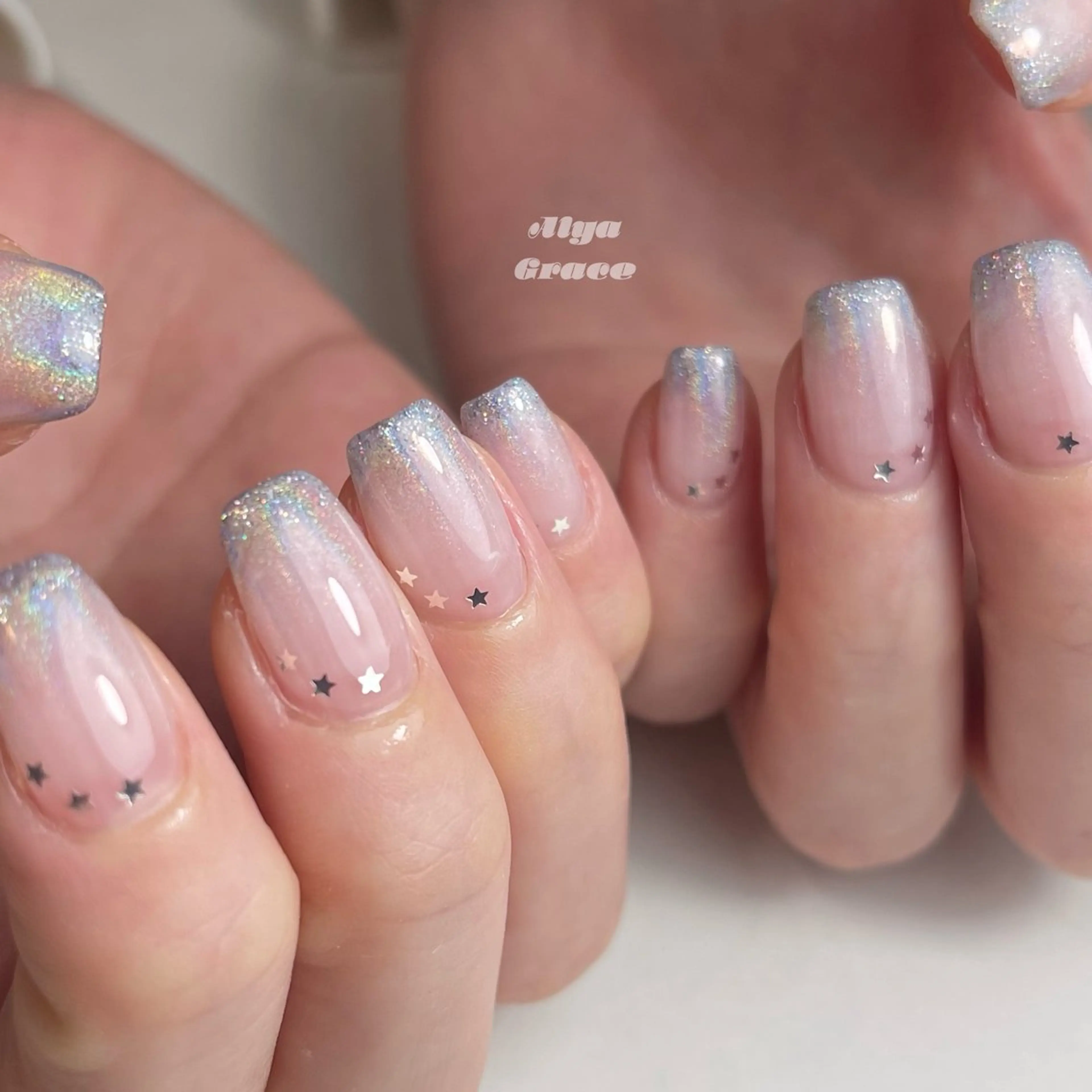 ネイル ハンドネイル alya grace 上野/韓国ネイルのネイルデザイン