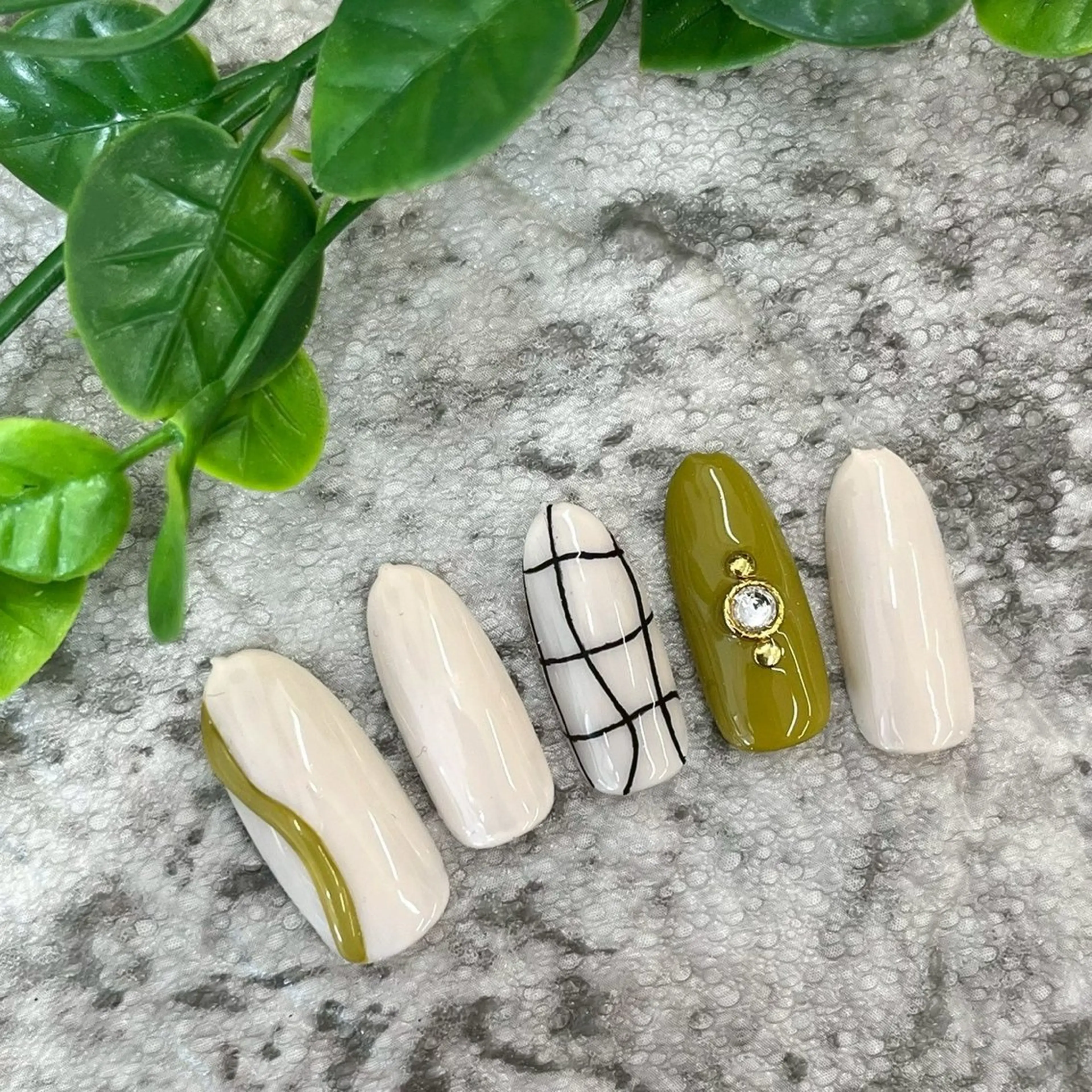 ネイル ⭐︎休業中の練習⭐︎ JNA認定講師髙橋のネイルデザイン