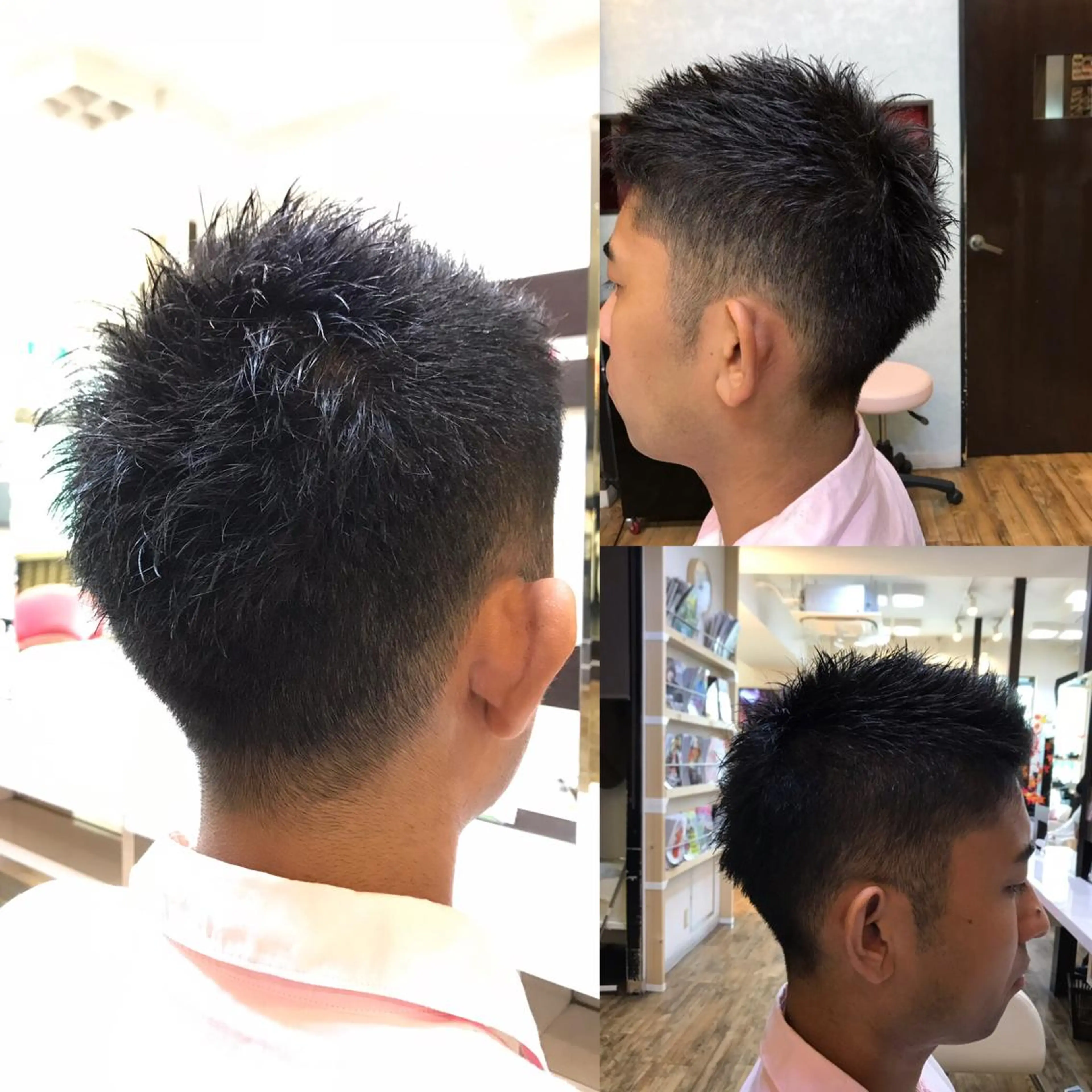 ショート メンズ ビジネス 刈り上げ ショートヘア カット 赤羽、髪質改善サロン 吉野リョウスケのヘアスタイル