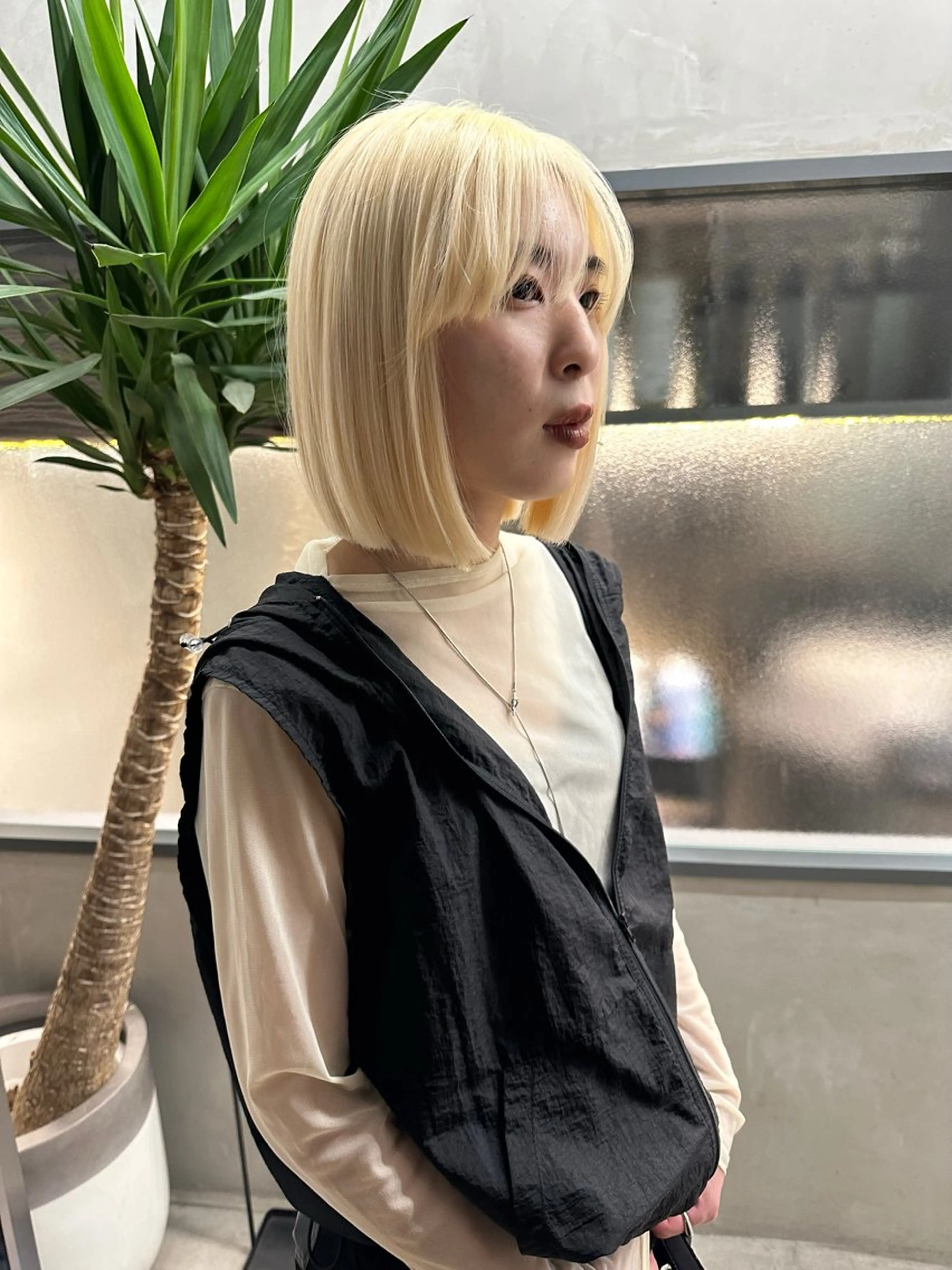 ショート カラー ボブ/似合わせカット /ニュアンスカラーのヘアスタイル