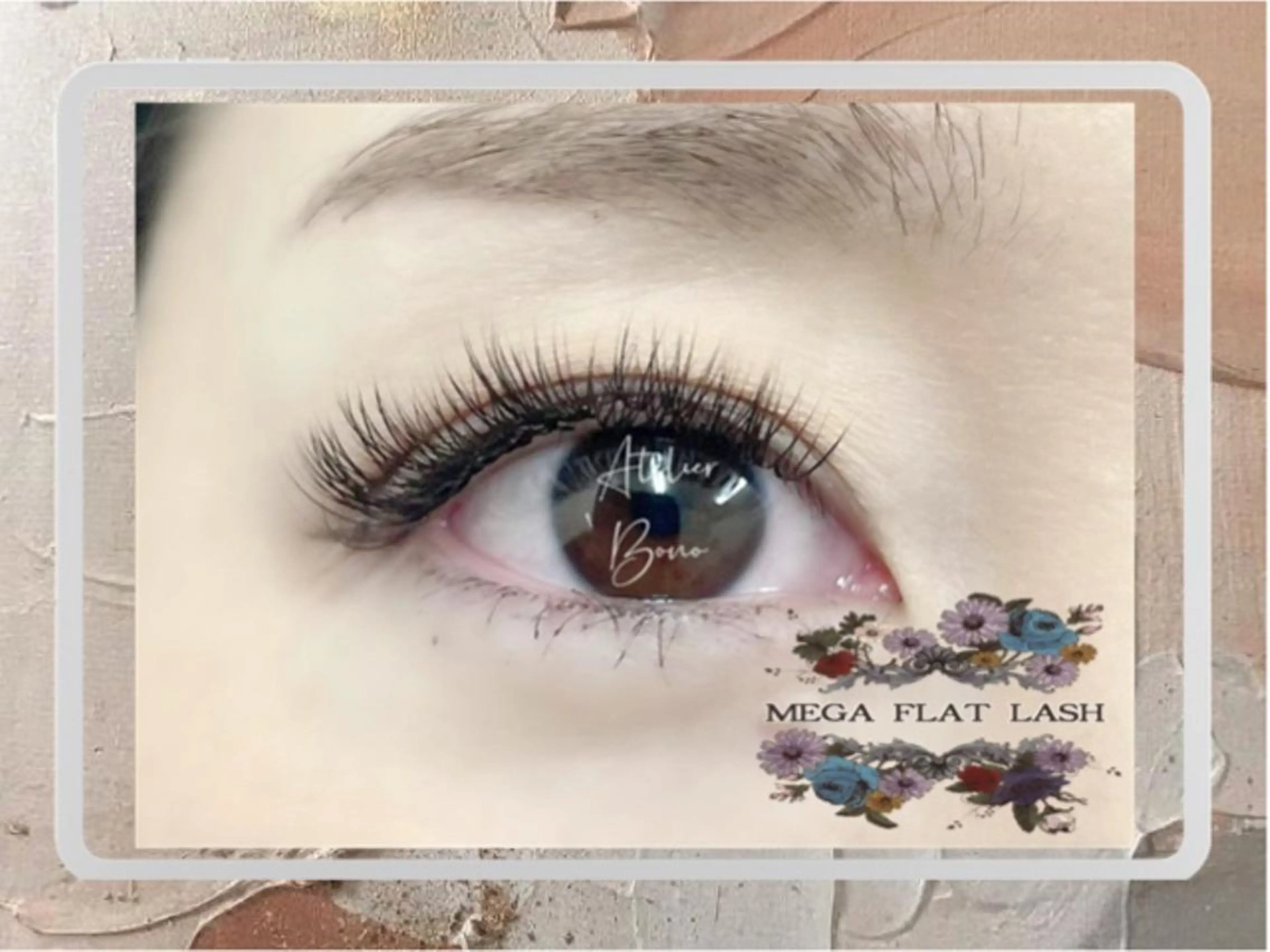 マツエク・マツパ フラットラッシュ アイラッシュBONO所属・アイラッシュ アトリエBONOのマツエク・マツパデザイン