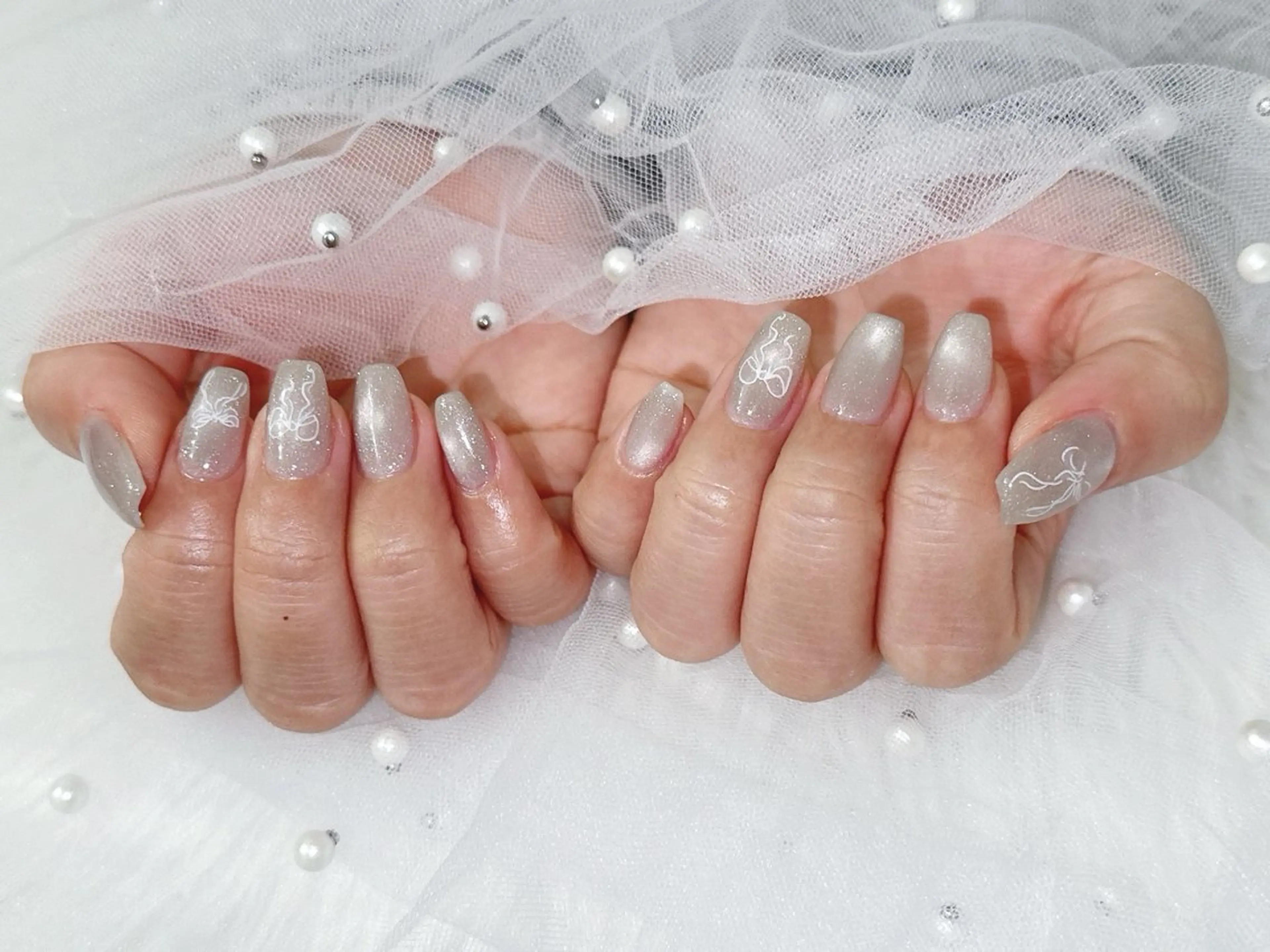 ネイル ハンドネイル 【Eclat ｴｸﾗ】nail＆beauty所属・Eclat〔ｴｸﾗ〕 MOEKA𝜗𝜚*のネイルデザイン