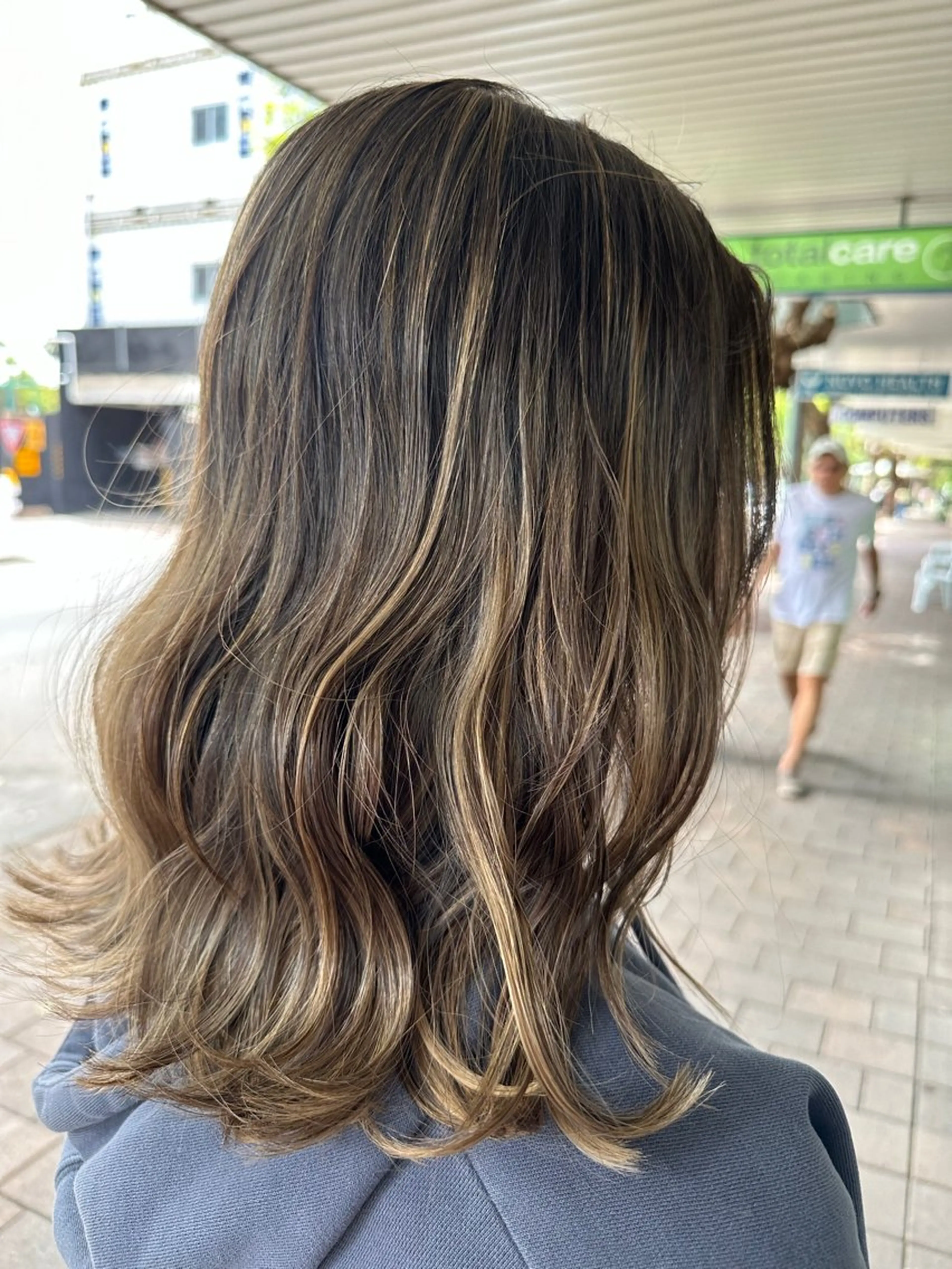 ミディアム カラー カット ヘアカラー ヘアセット/艶カラー 💐nao.のヘアスタイル